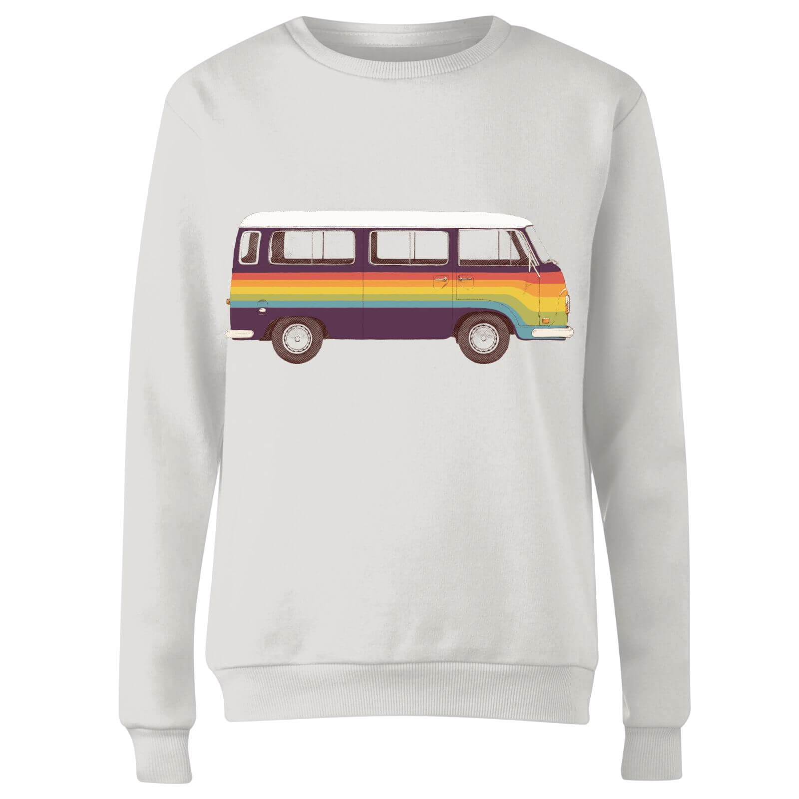 Rainbow Van Women's Sweatshirt - White - XS