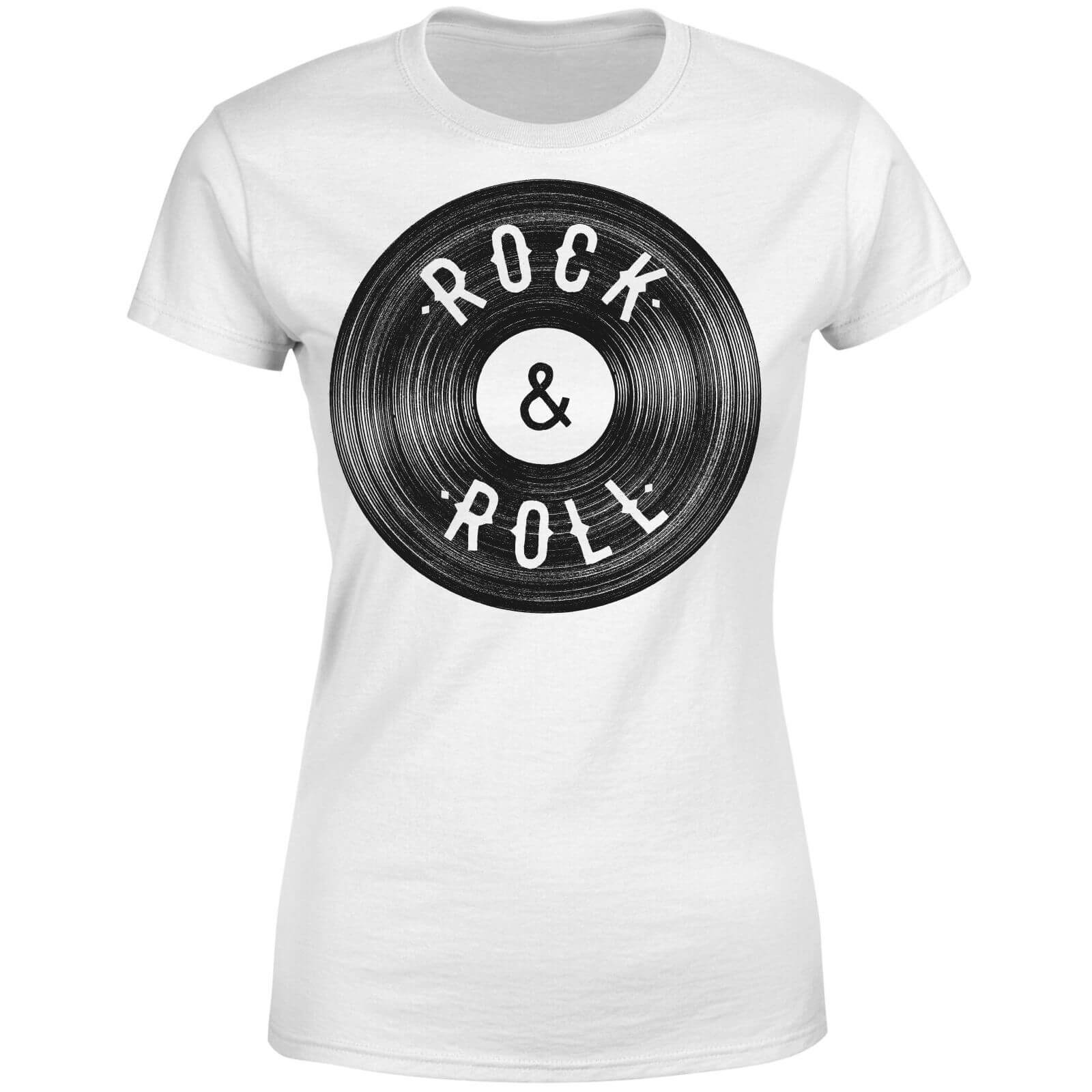 Rock & Roll Women's T-Shirt - White - S - White