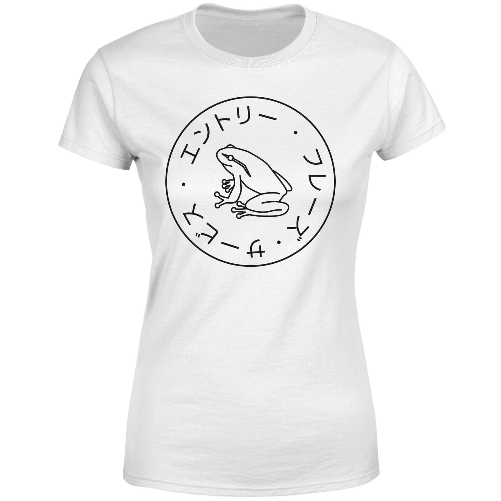 Frog Society Women's T-Shirt - White - XL - White
