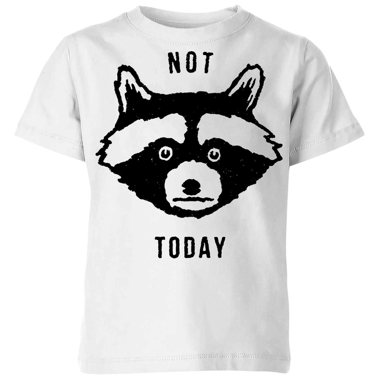 Not Today Kids' T-Shirt - White - 3-4 Years - White