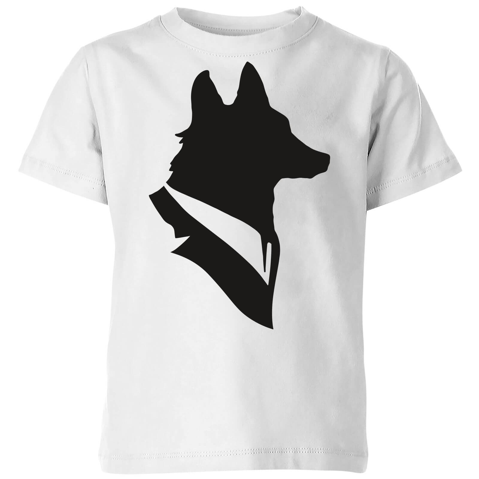 Mr Fox Kids' T-Shirt - White - 3-4 Years - White