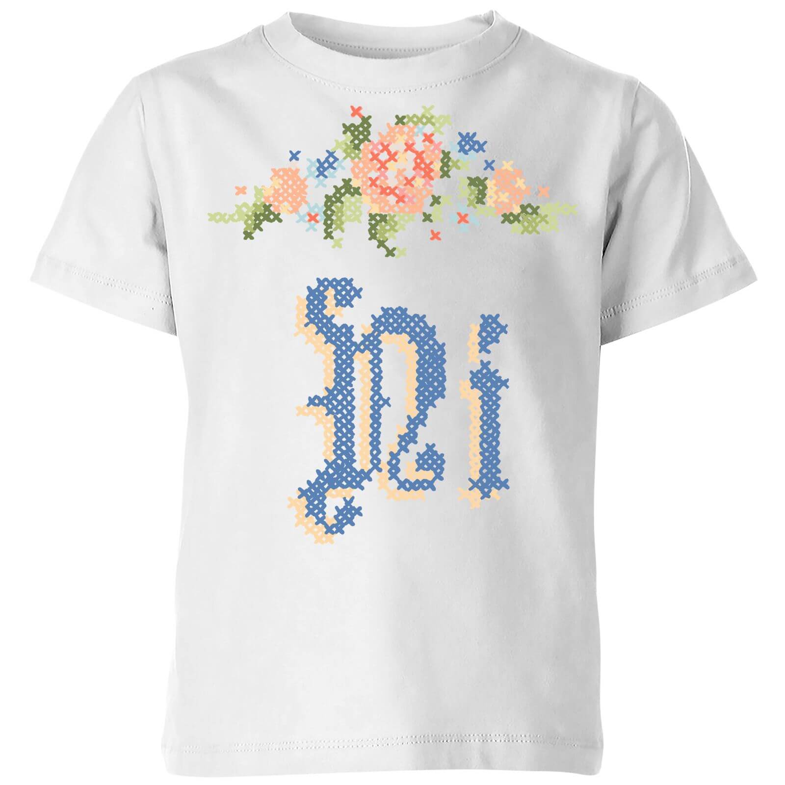 Hi Kids' T-Shirt - White - 3-4 Years - White