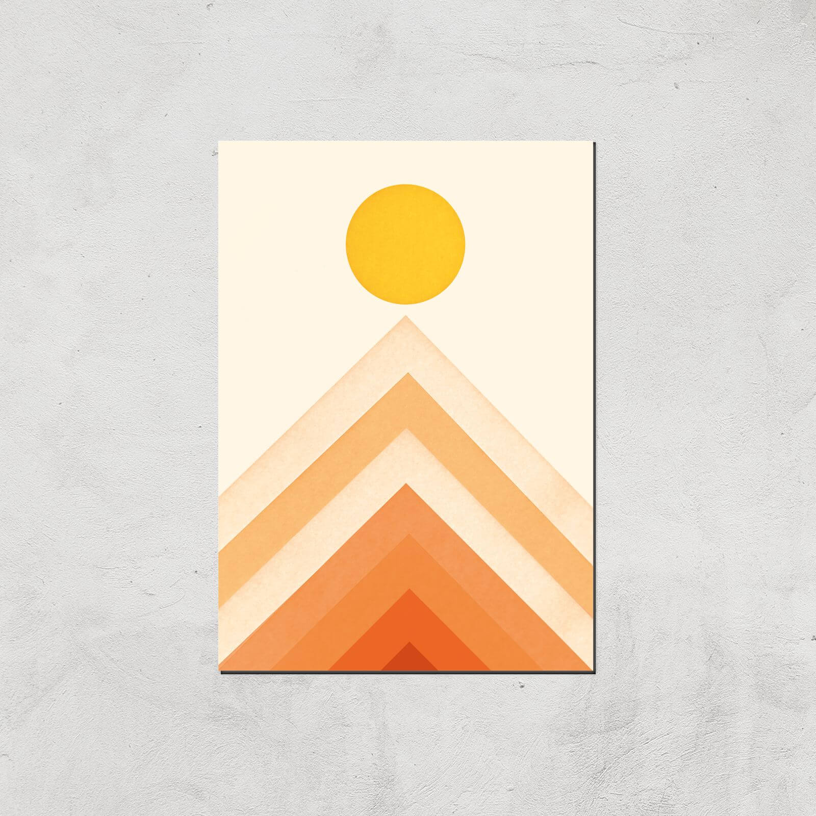 Mountainscape 4 Giclee Art Print - A4 - Print Only