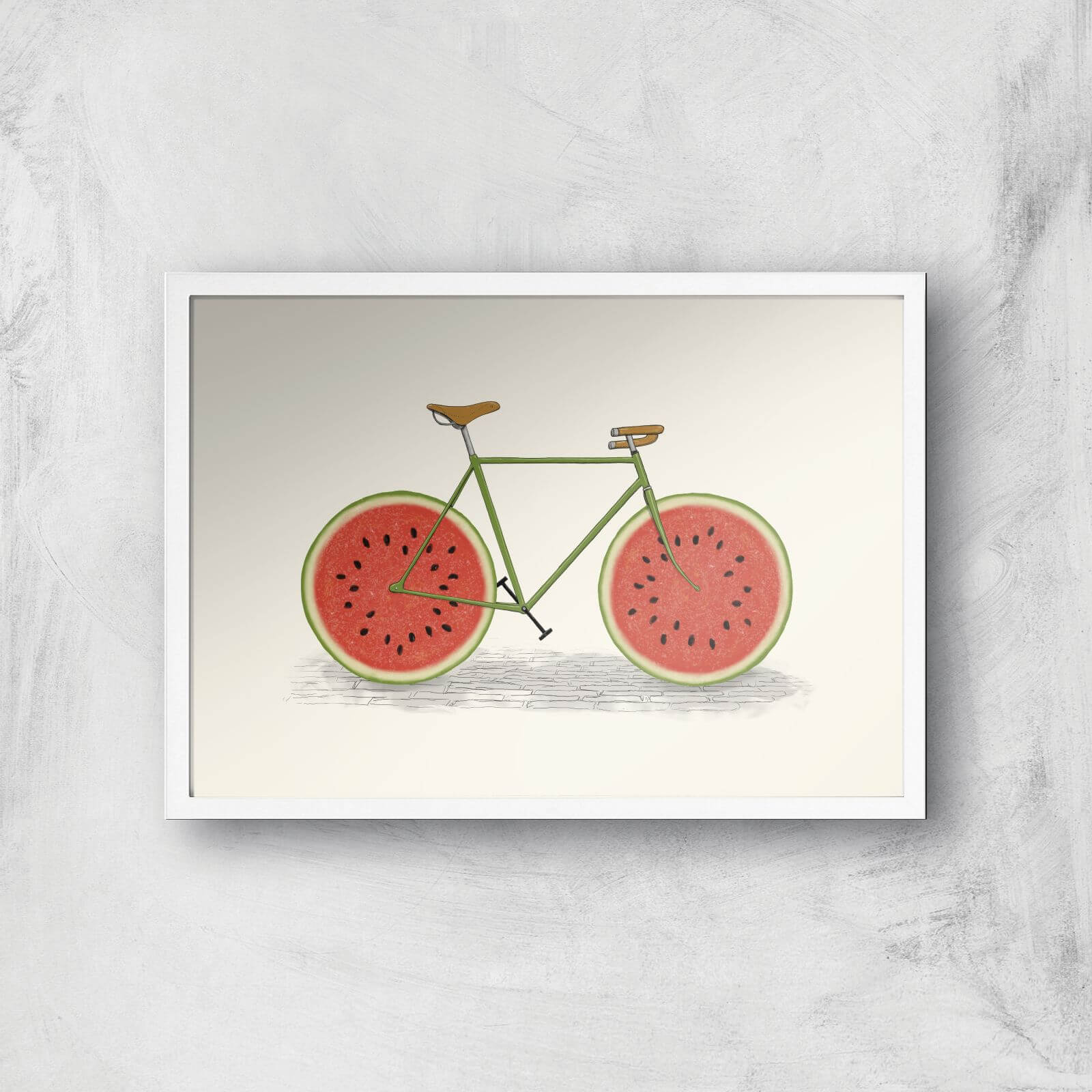 Juicy Giclee Art Print - A3 - White Frame
