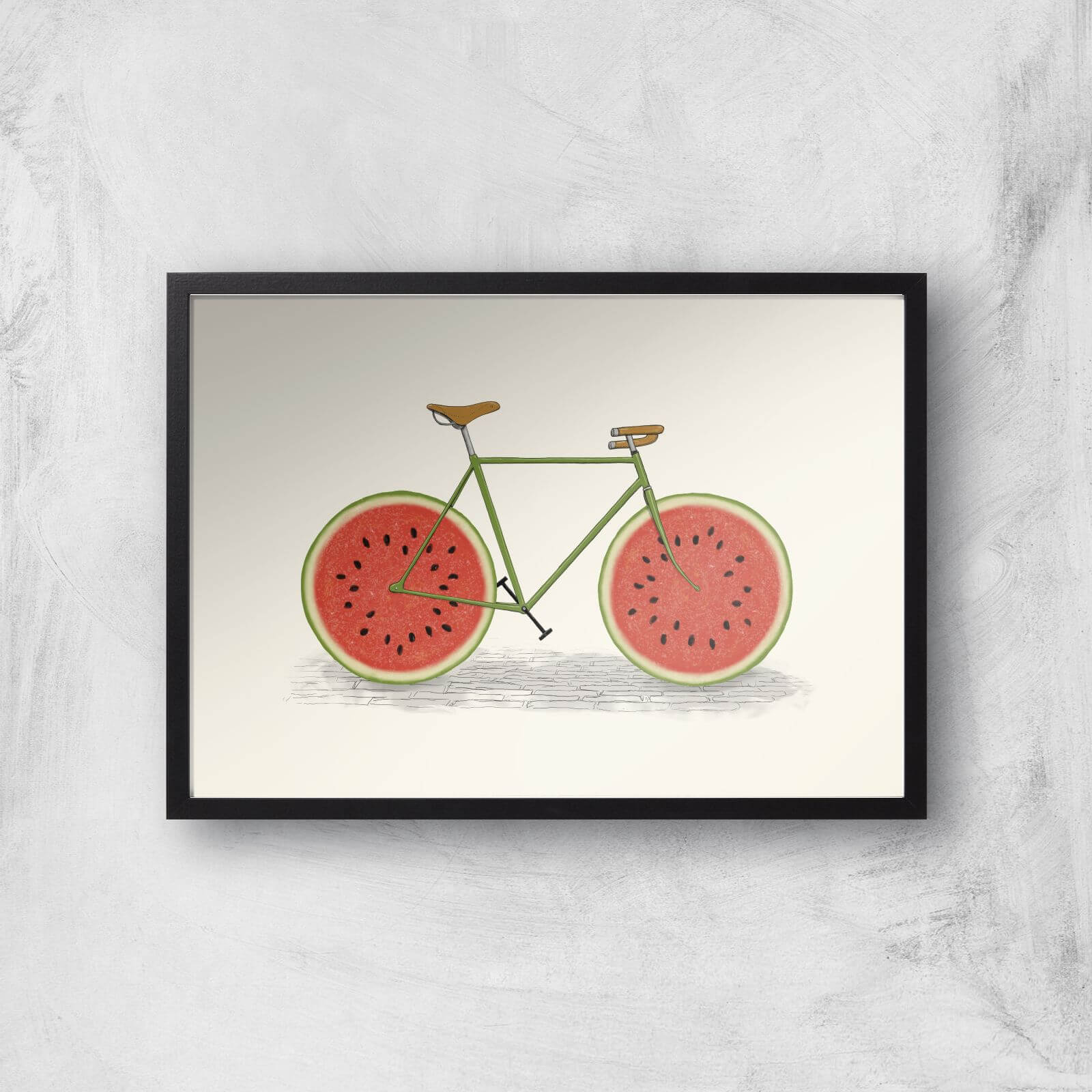 Juicy Giclee Art Print - A3 - Black Frame