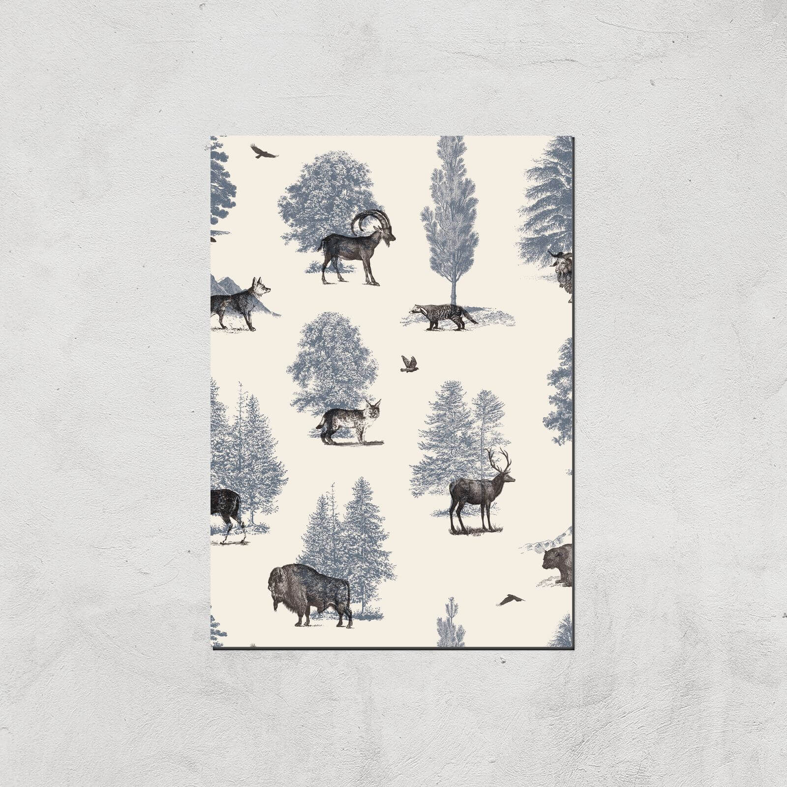 Where They Belong Winter Giclee Art Print - A3 - Print Only