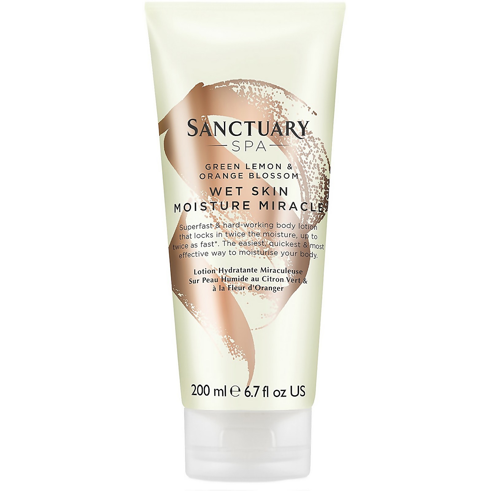 

Sanctuary Spa Green Lemon and Orange Blossom Wet Skin Moisture Miracle 200ml