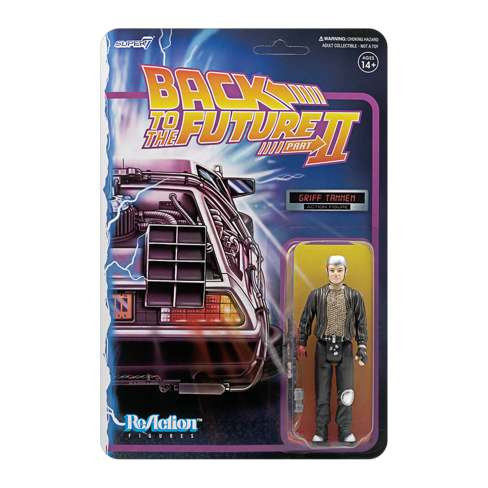 Image of Super7 Back To The Future Part II ReAction Figure - Griff Tannen