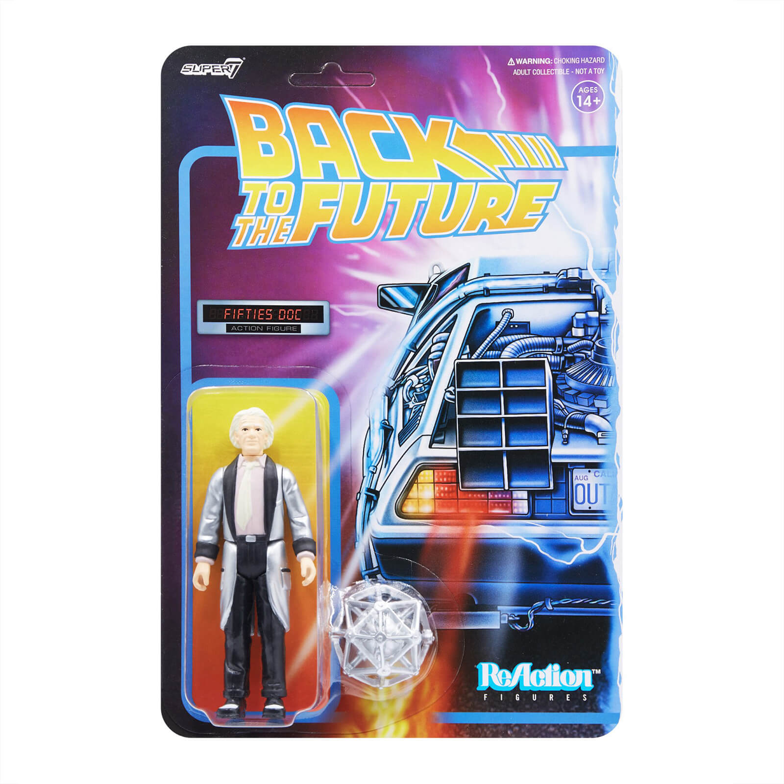 Super7 Back To The Future Part II ReAction Figure - Fifties Doc