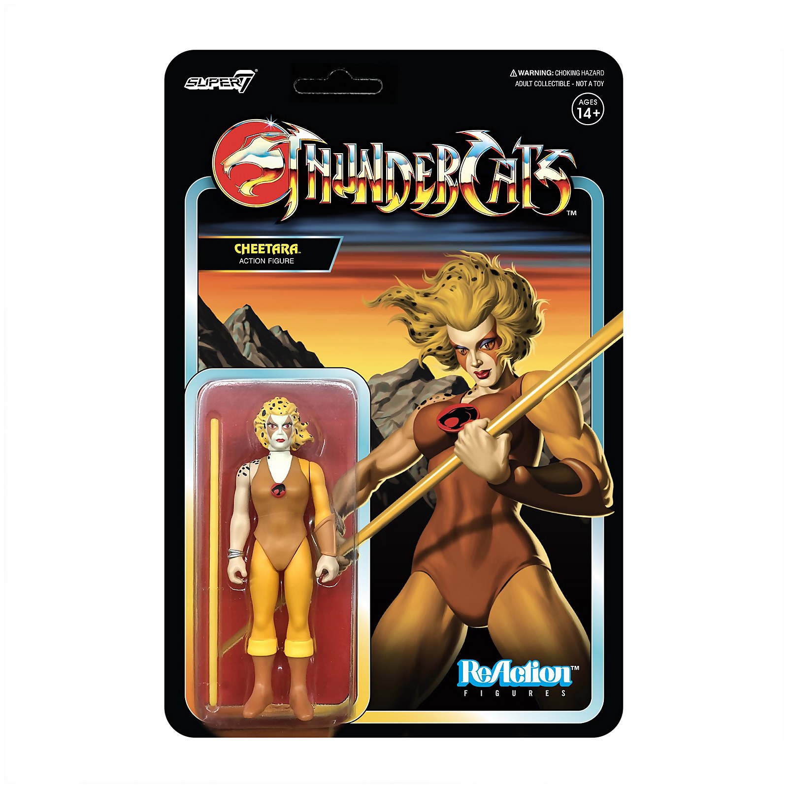 Super7 Thundercats ReAction - Cheetara Action Figure