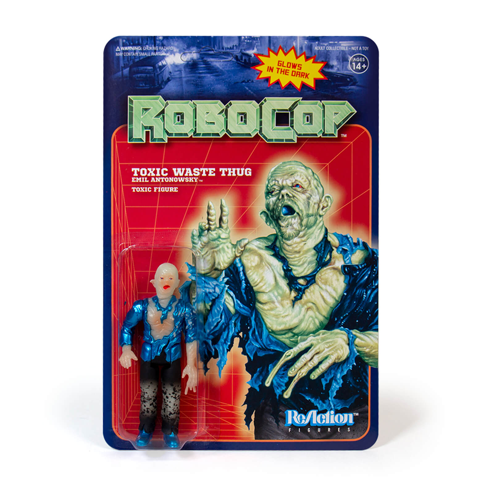 Super7 Robocop ReAction Figure - Emil Antonowsky (Glow In The Dark) Action Figure