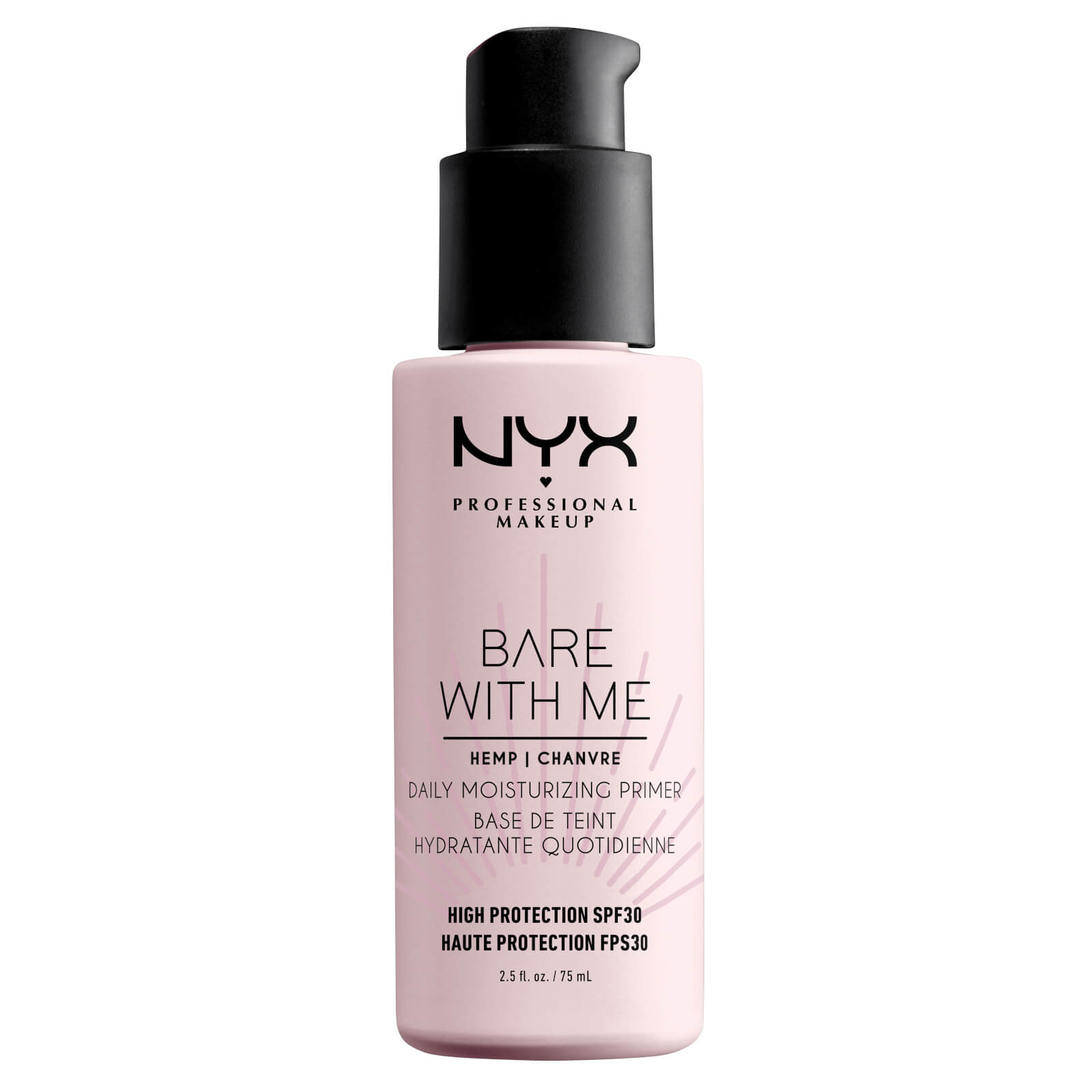 

NYX Professional Makeup Bare With Me Cannabis Sativa Seed Oil SPF30 Daily Moisturising Primer