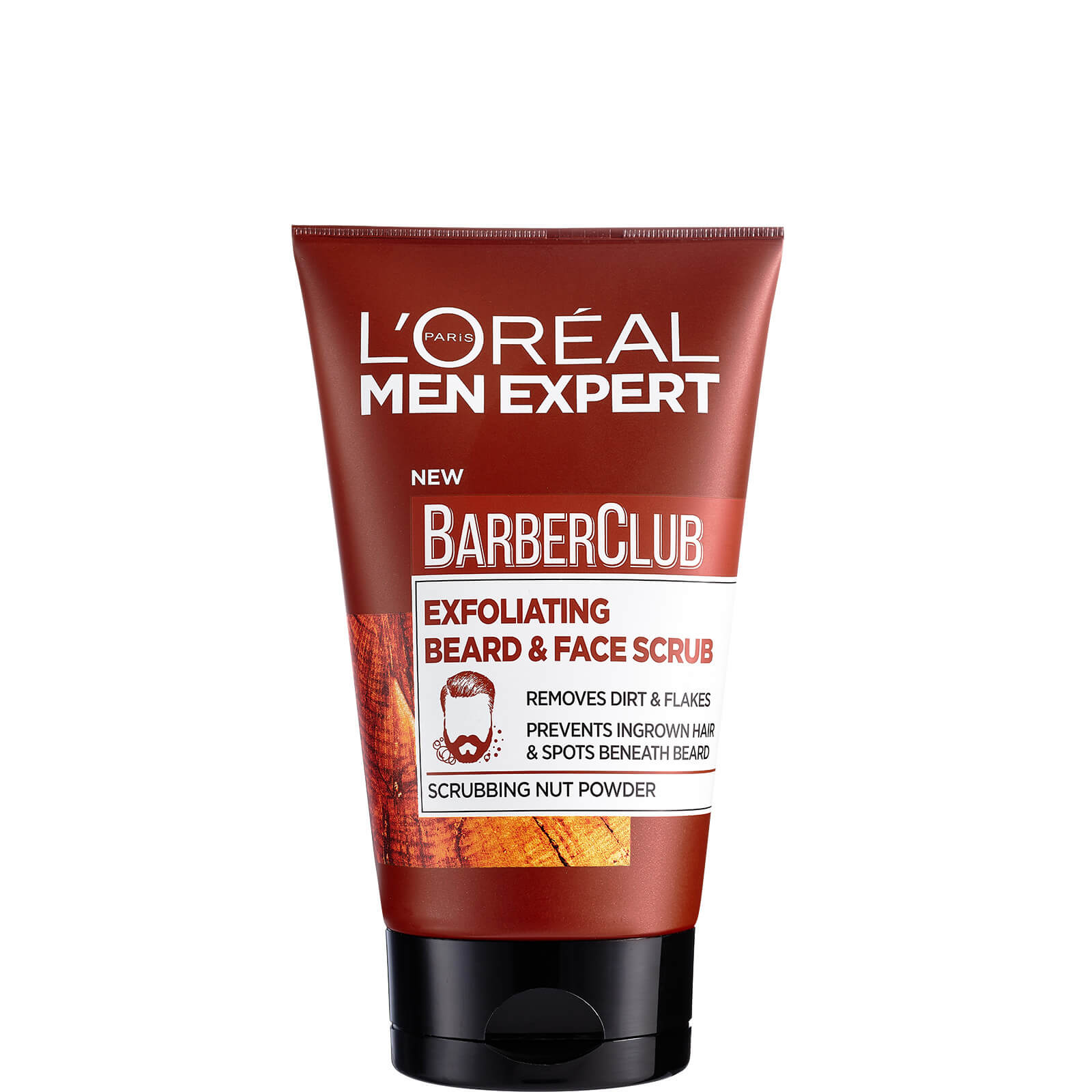 L'Oréal Men Expert Barber Club Exfoliating Beard & Face Scrub 100ml