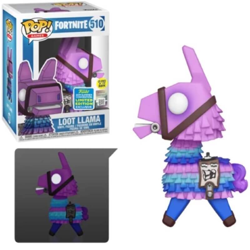 Fortnite Loot Llama Gitd Sdcc 2019 Exc Pop! Vinyl