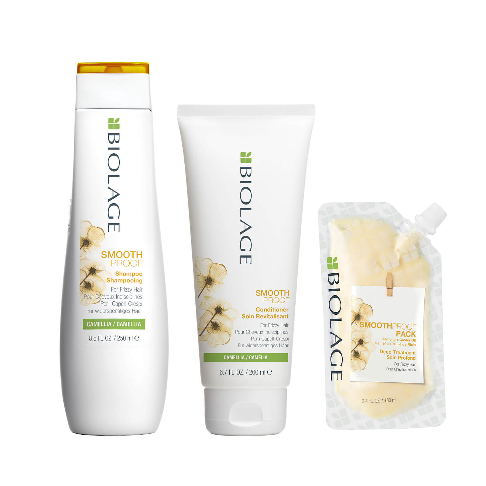 Biolage SmoothProof Trio Set for Frizzy Hair