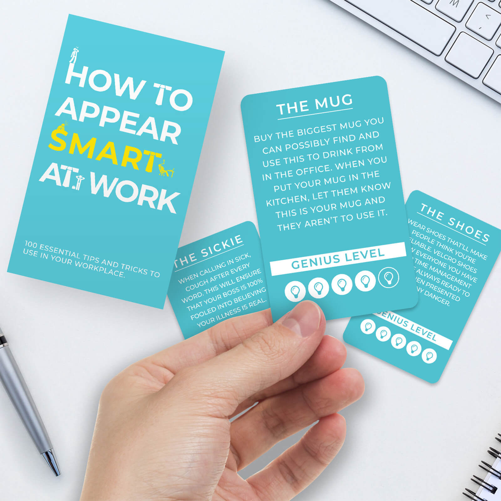 How To Appear Smart At Work Cards