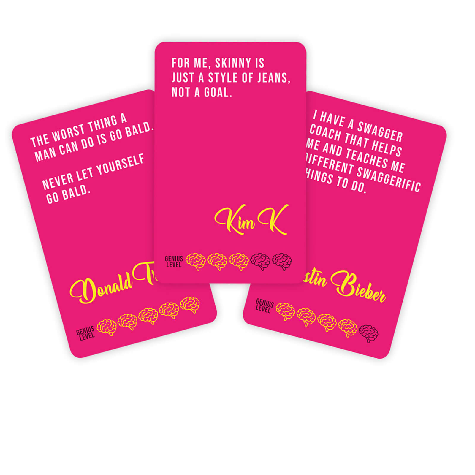 Celebrity Words Of Wisdom Cards