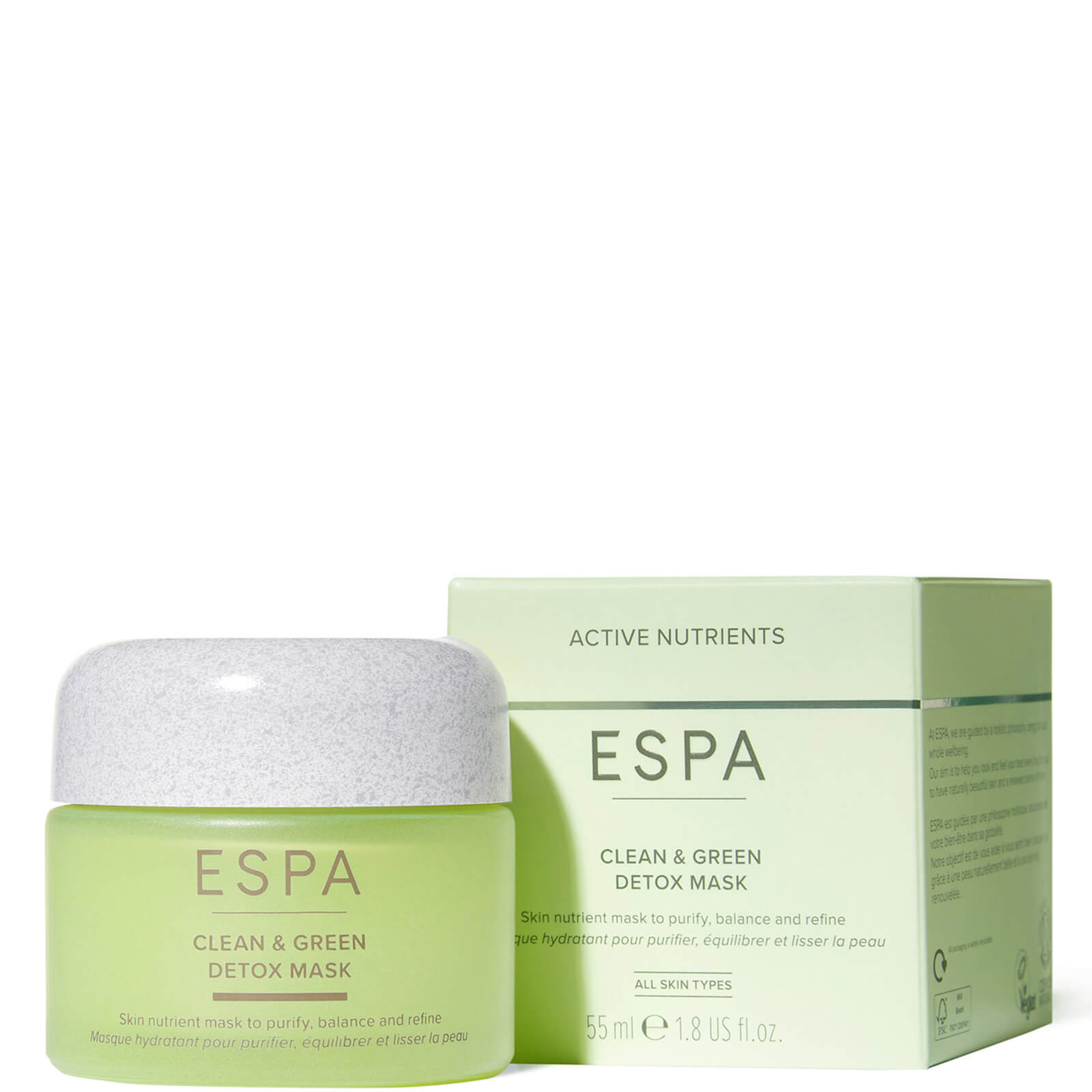 Shop Espa Clean & Green Detox Mask