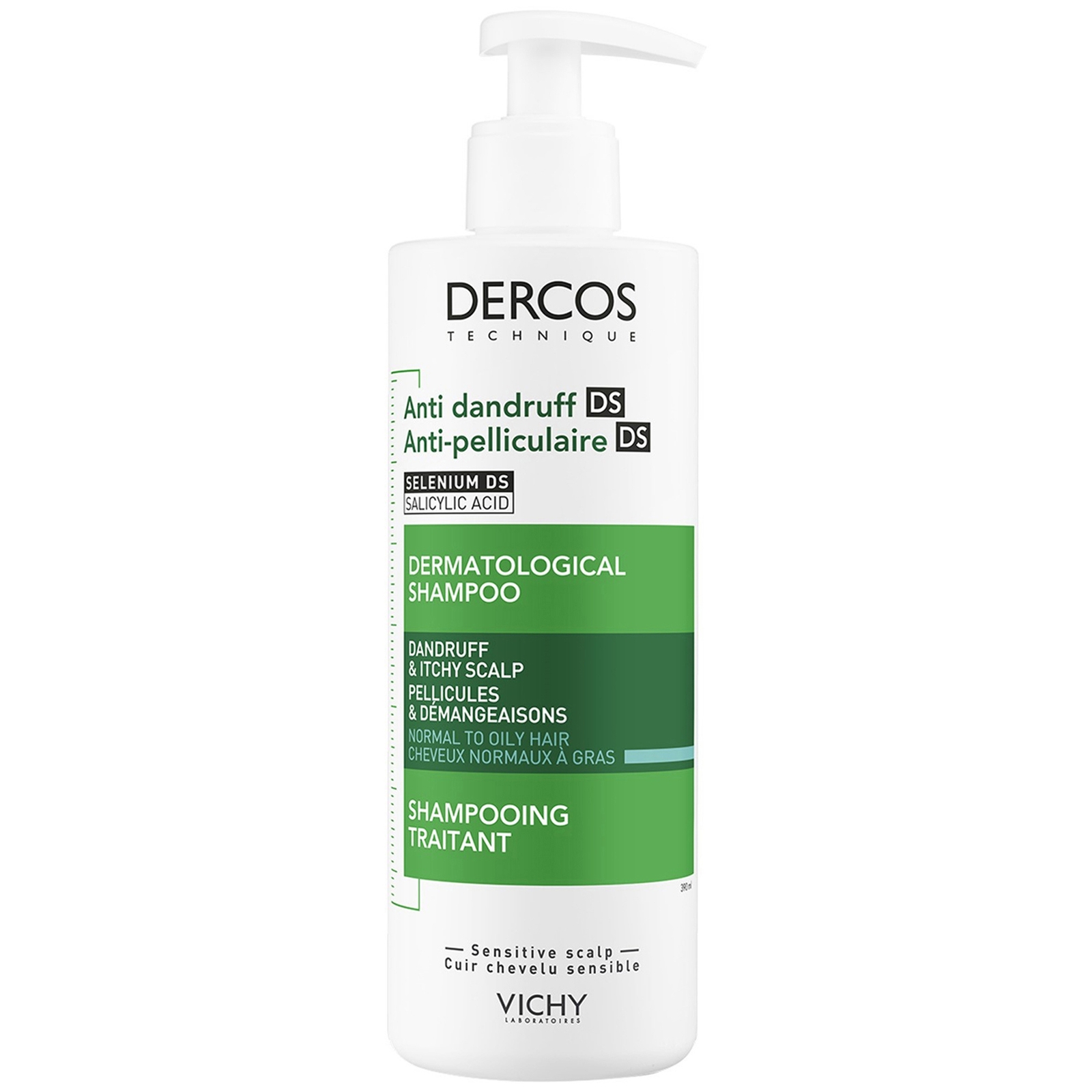 

VICHY Dercos Anti-Dandruff Shampoo for Normal/Oily Hair 390ml