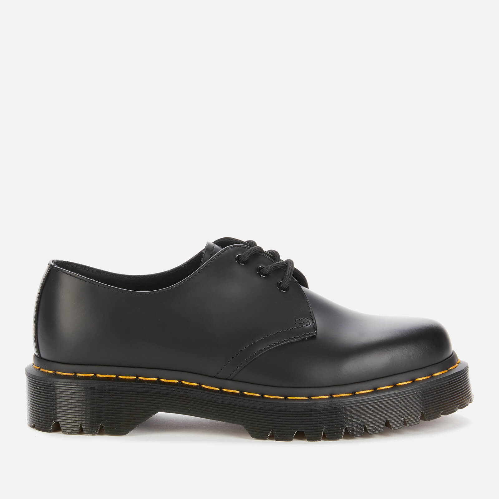 Dr. Martens 1461 Bex Smooth Leather 3-Eye Shoes - Black - Uk 7