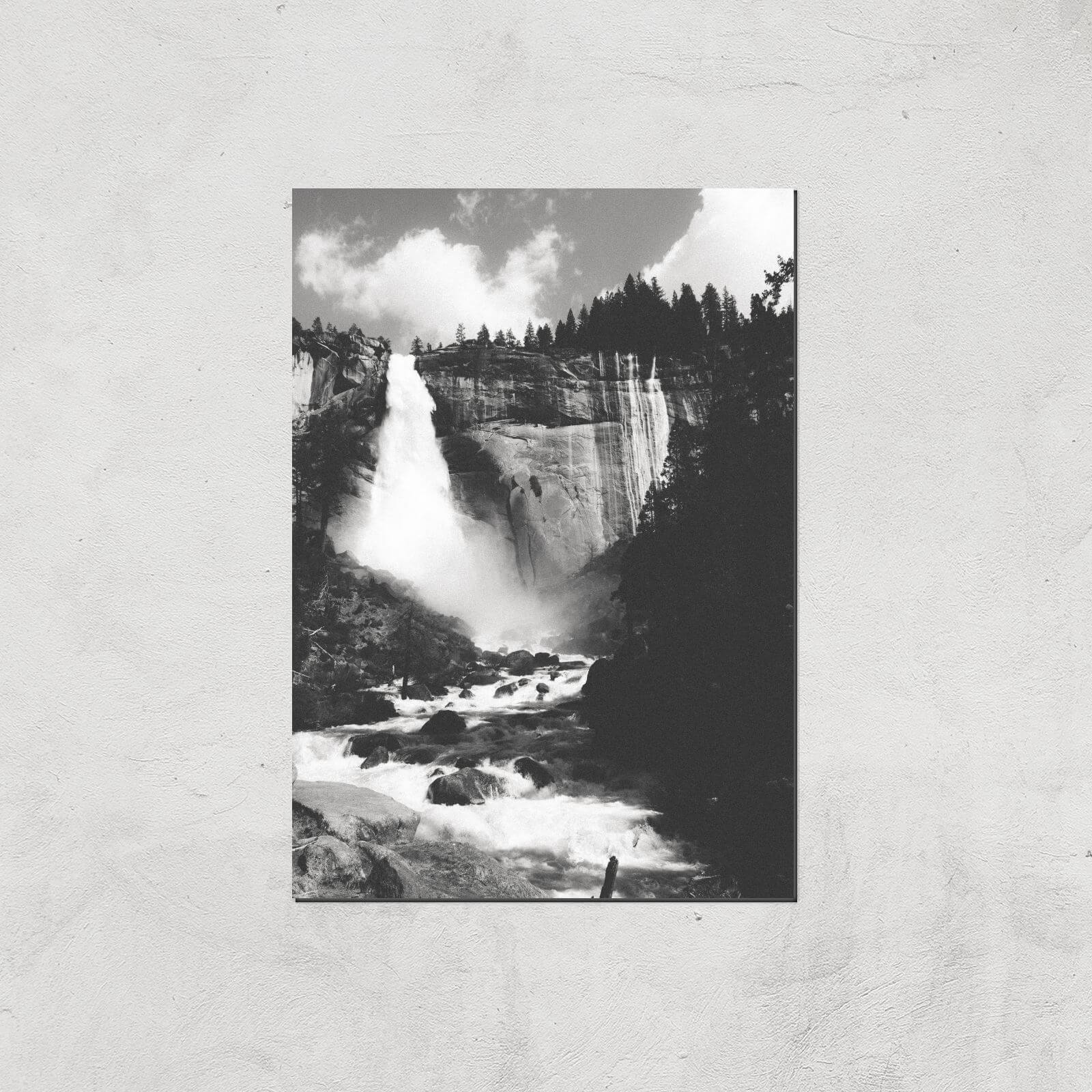 Yosemite River Giclee Art Print - A4 - Print Only