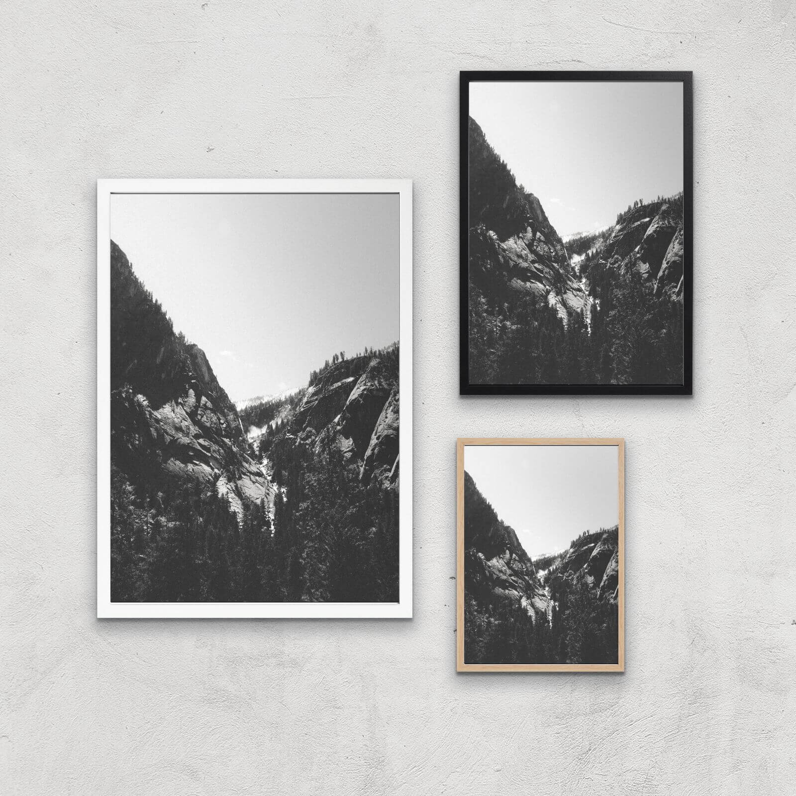 Yosemite Valley Giclee Art Print - A4 - Print Only