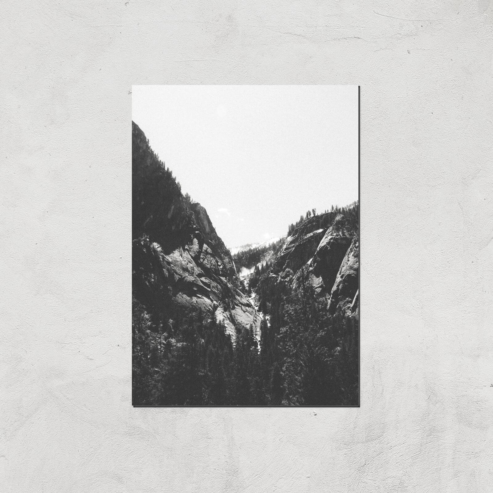 Yosemite Valley Giclee Art Print - A4 - Print Only