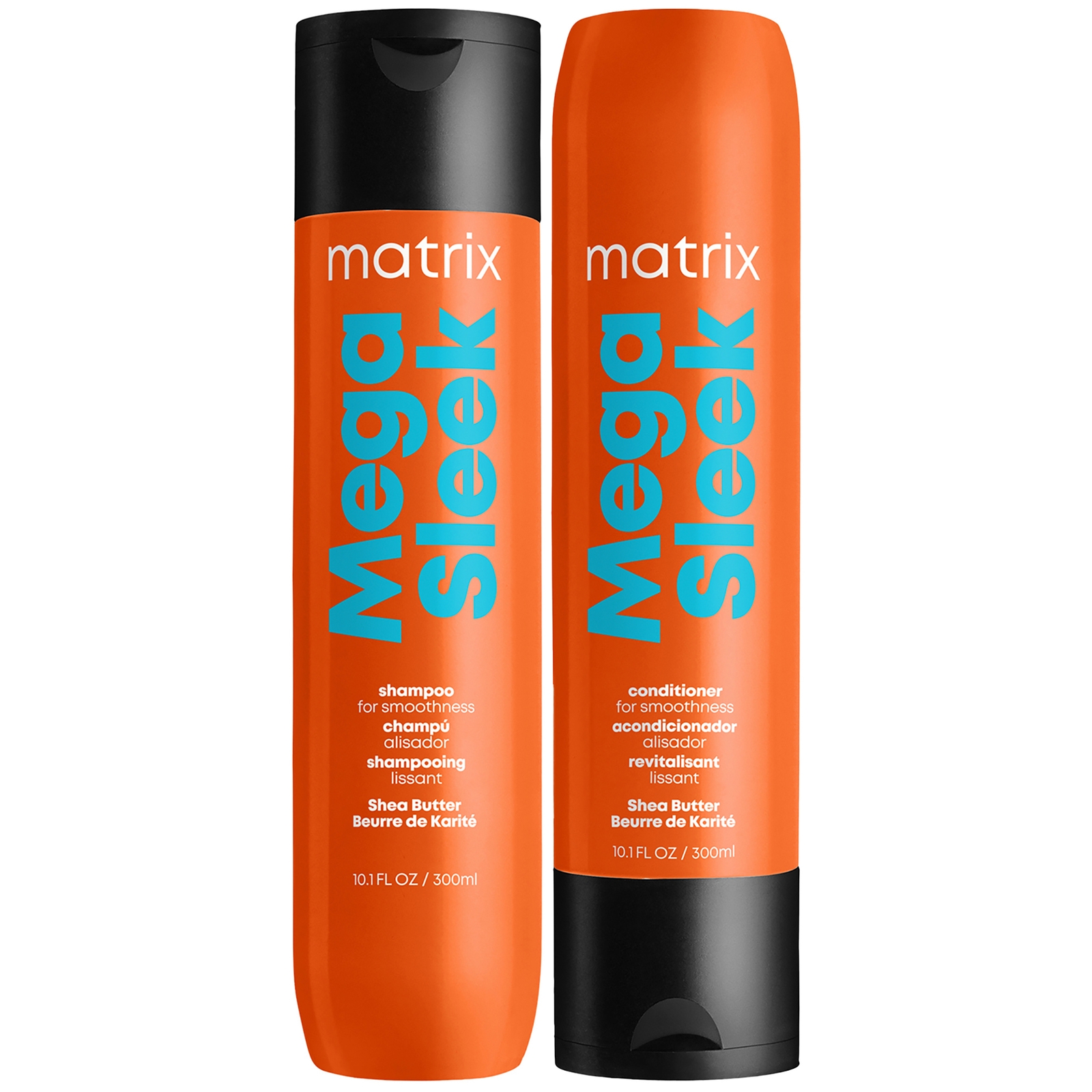 

Matrix Total Results Mega Sleek Shea Butter Smoothing Shampoo and Conditioner 300ml Duo for Frizzy Hair