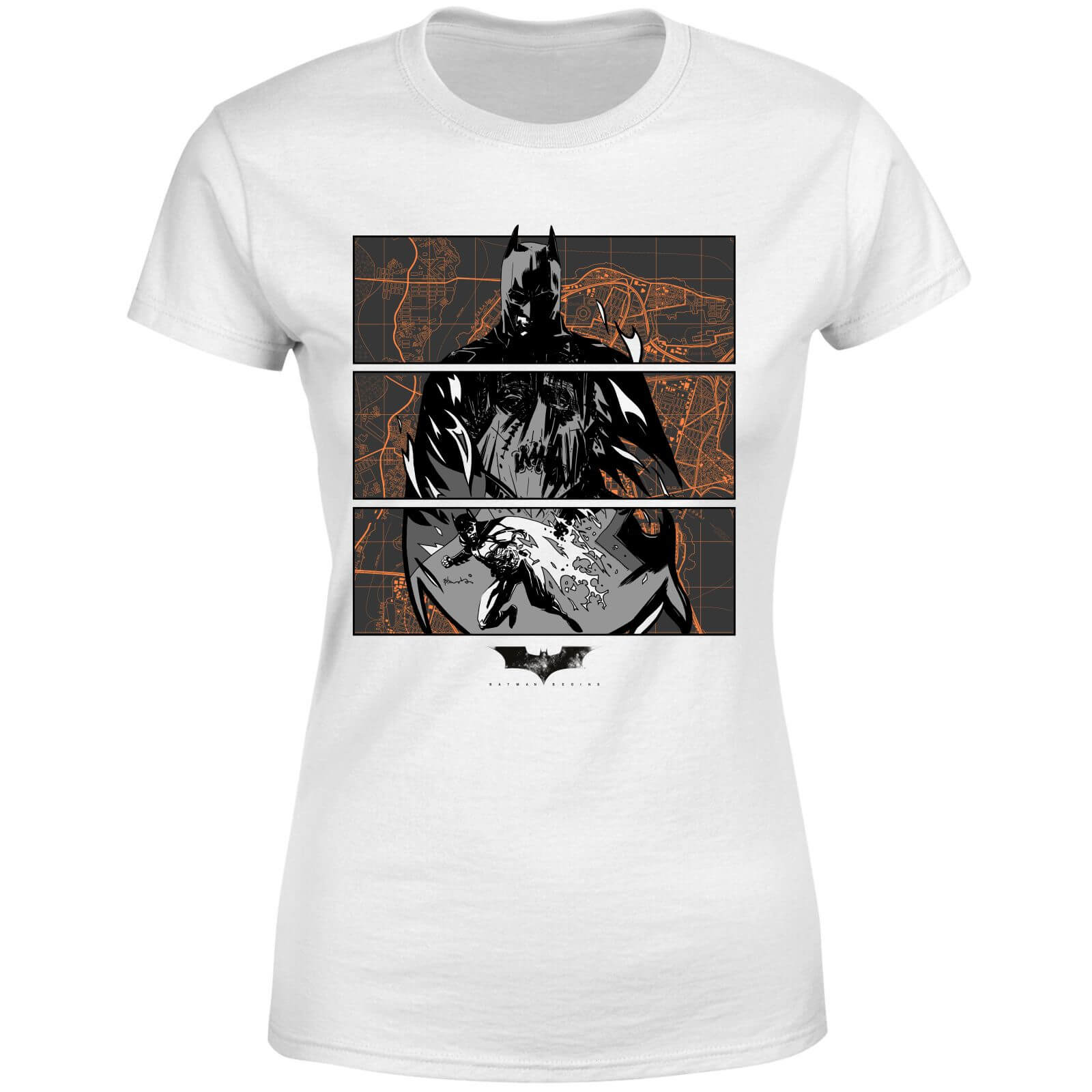 

T-Shirt Batman Begins Gotham City Defender - Bianco - Donna - XL