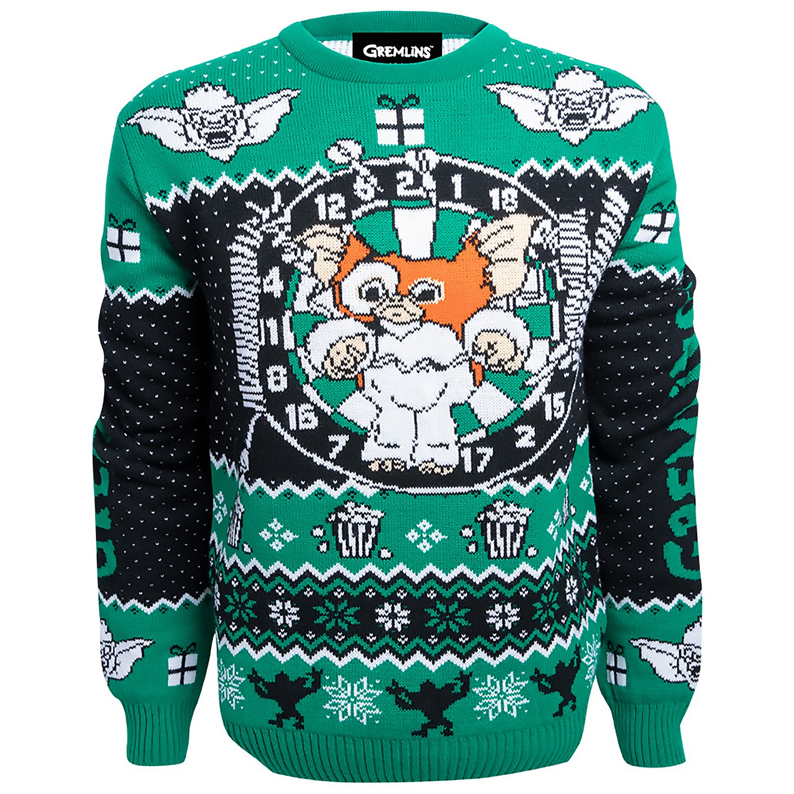 Pull de Noël Gremlins Brodé - M