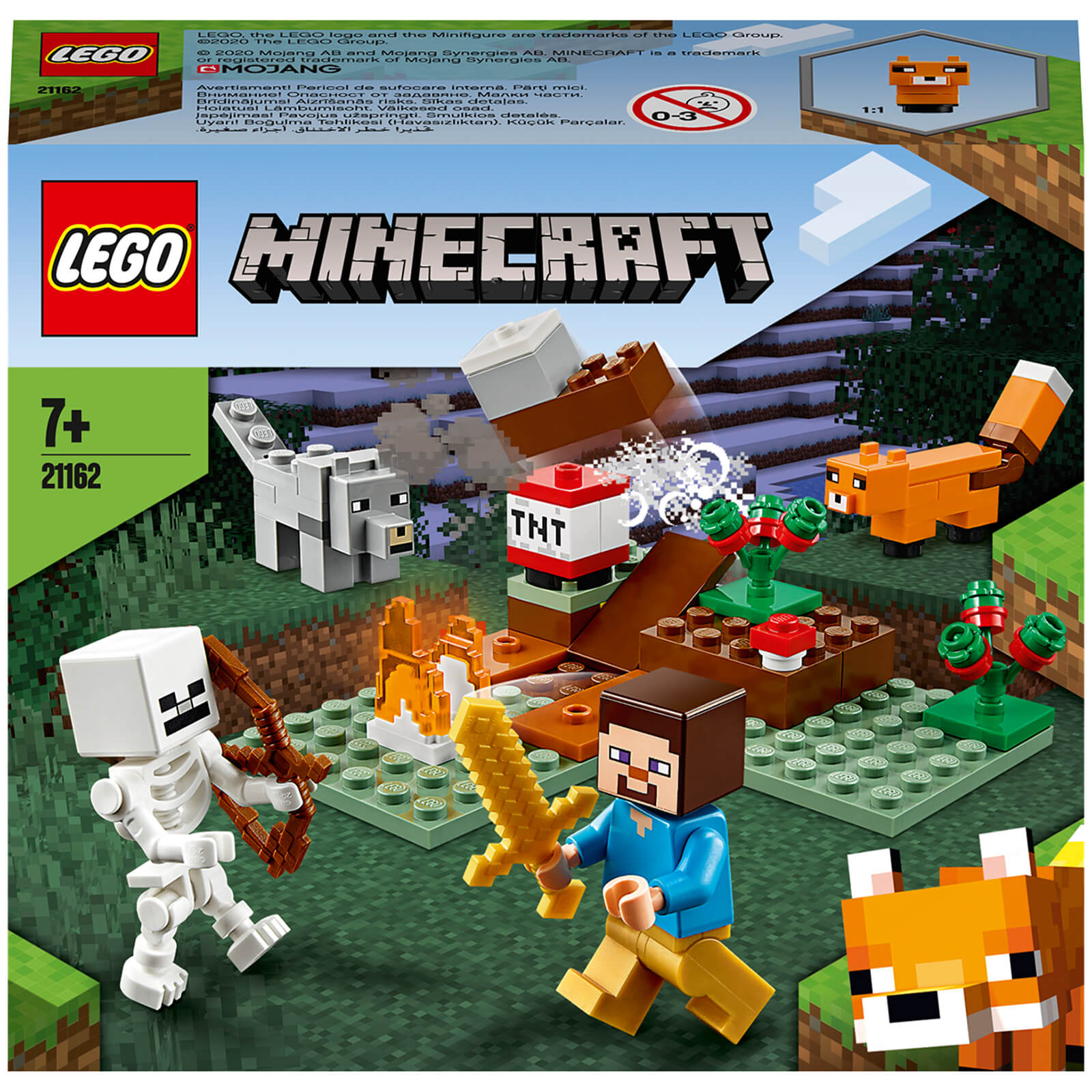 LEGO Minecraft: The Taiga Adventure (21162)
