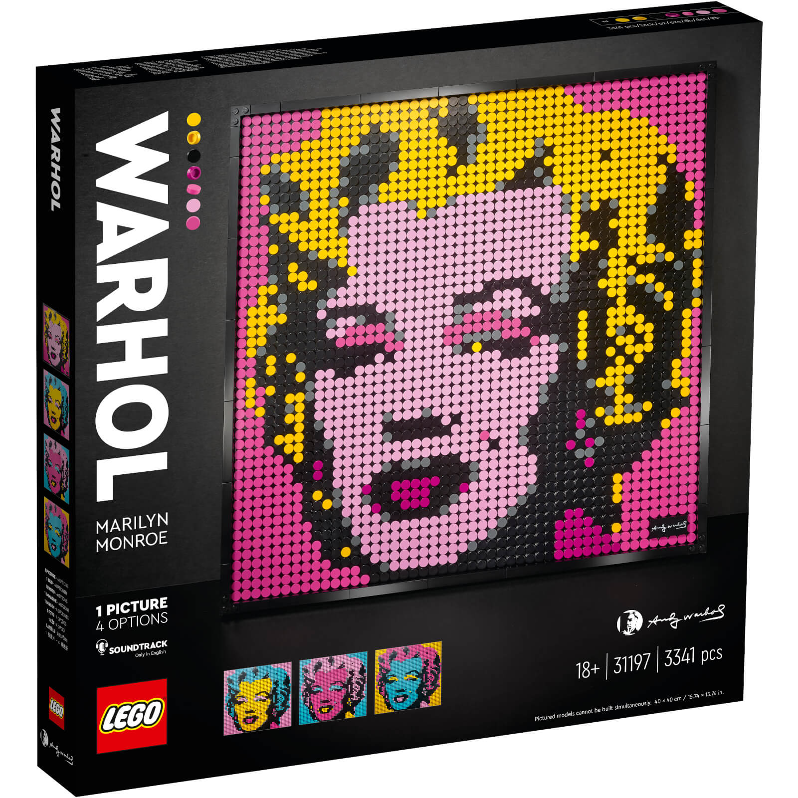 LEGO Andy Warhol's Marilyn Monroe