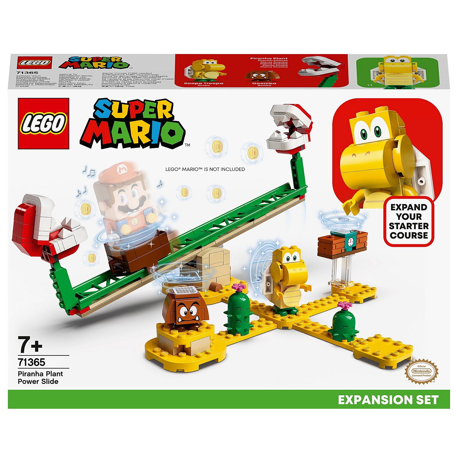 Juego de expansión LEGO Super Mario Planta Piraña (71365)