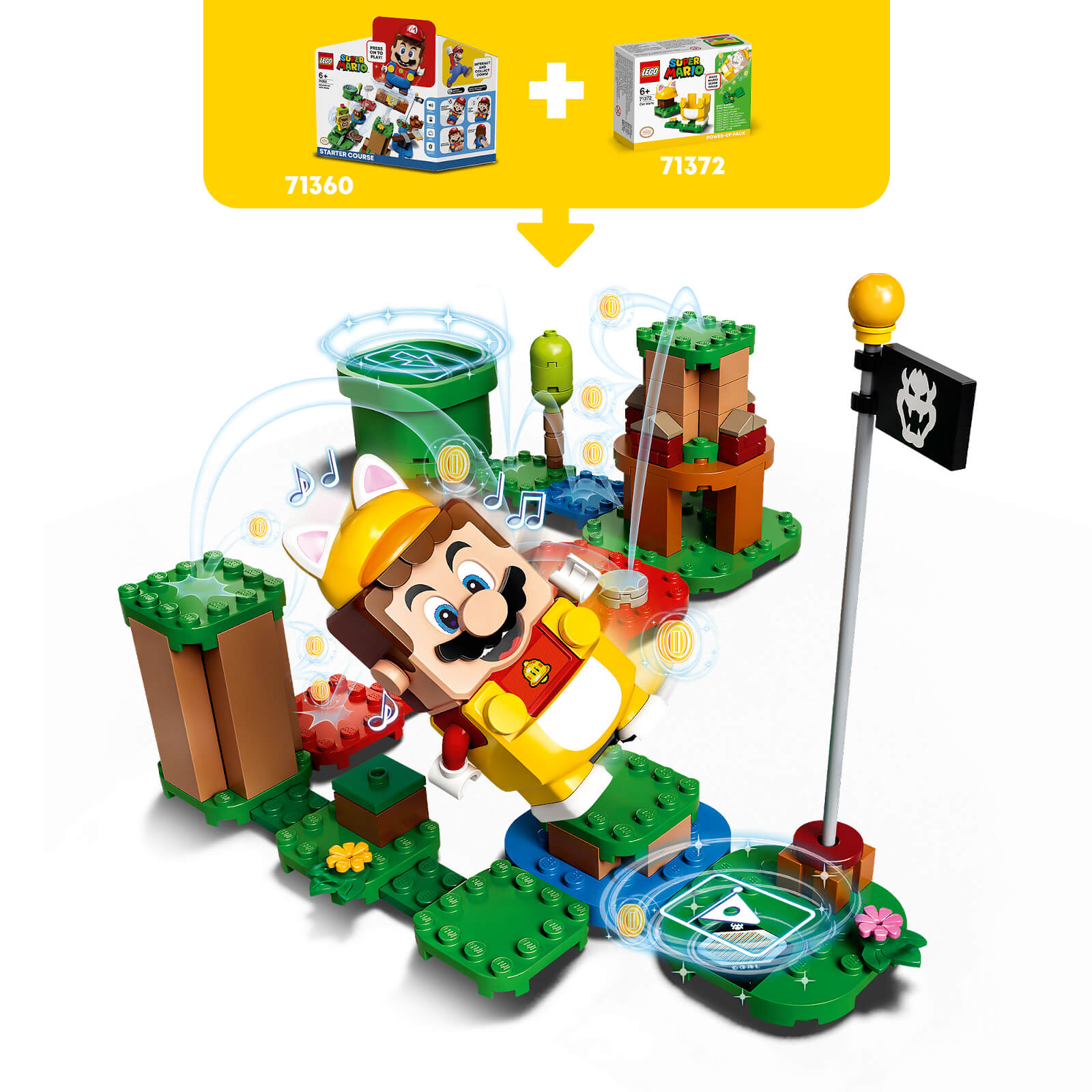 LEGO® Super Mario™: Katzen-Mario - Anzug (71372) unisex