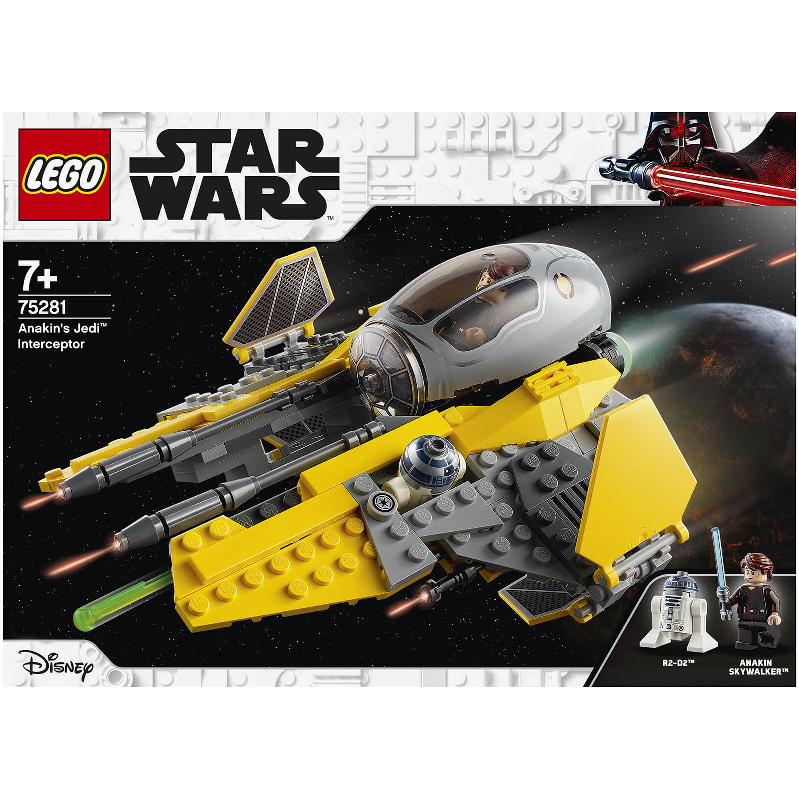 LEGO Star Wars: Anakin's Jedi Interceptor Toy (75281)