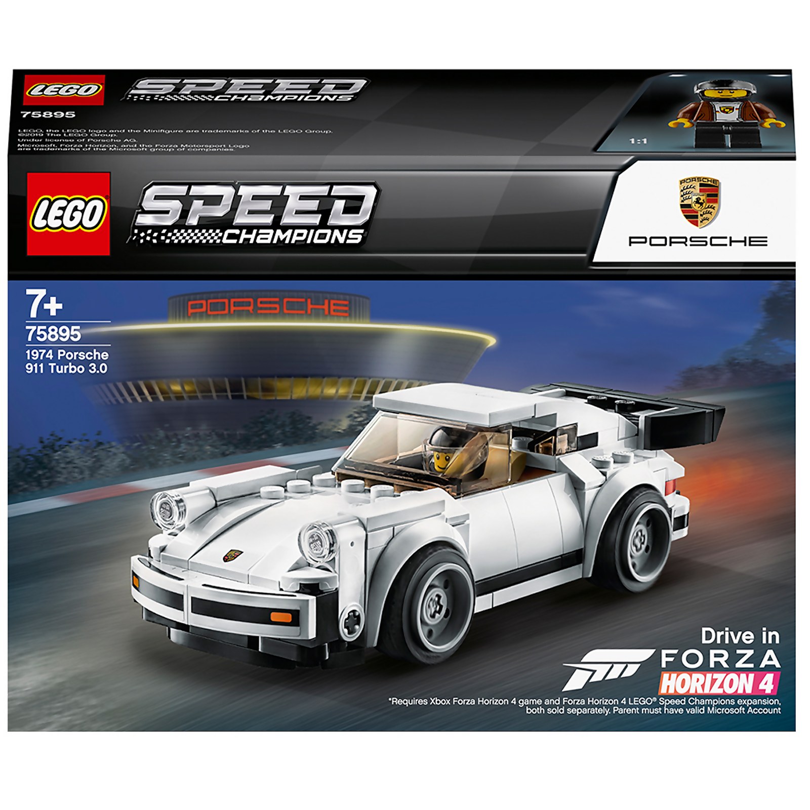 LEGO Speed Champions: 1974 Porsche 911 Turbo 3.0 Toy (75895)