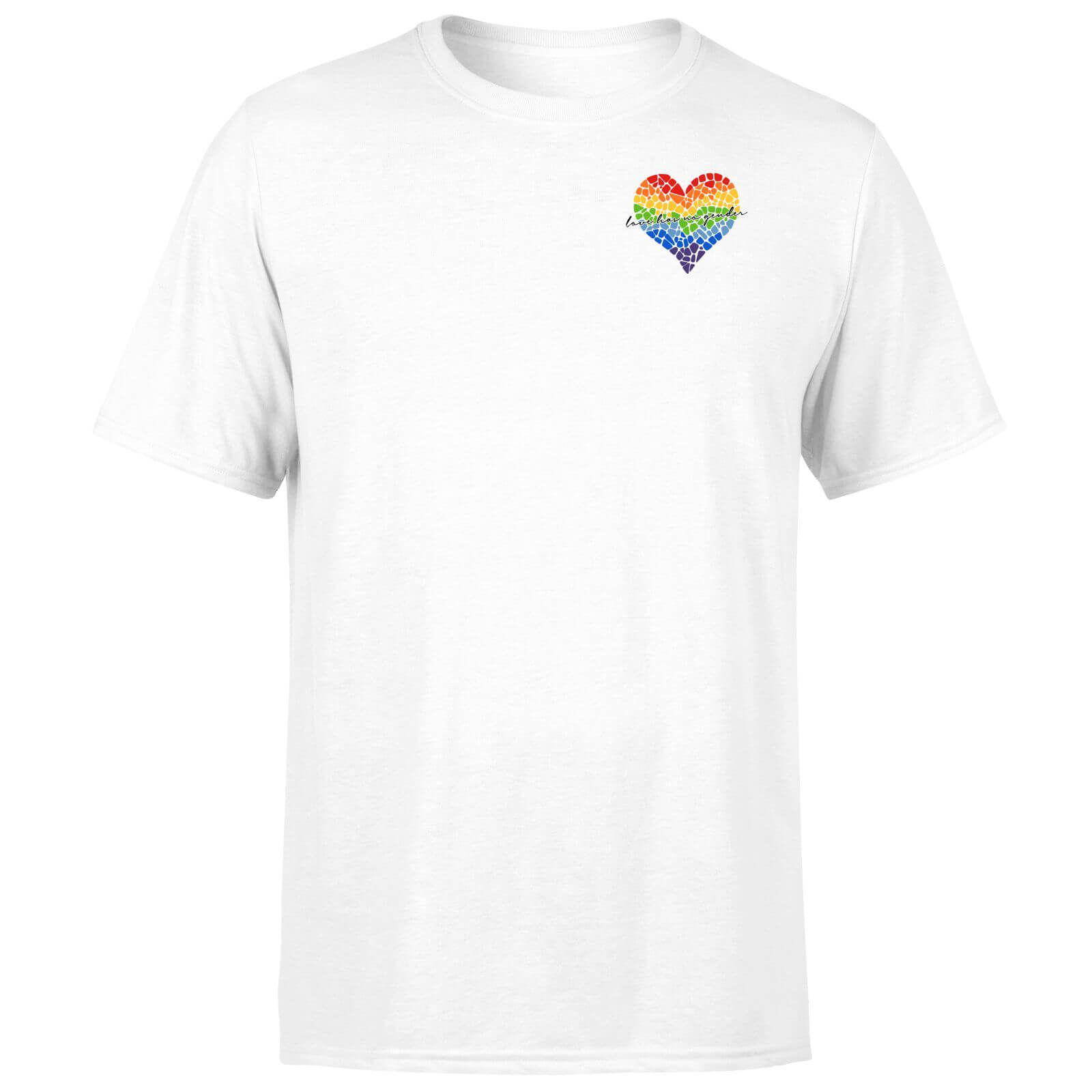Miss Greedy Love Has No Gender Men's T-Shirt - White - XS - White