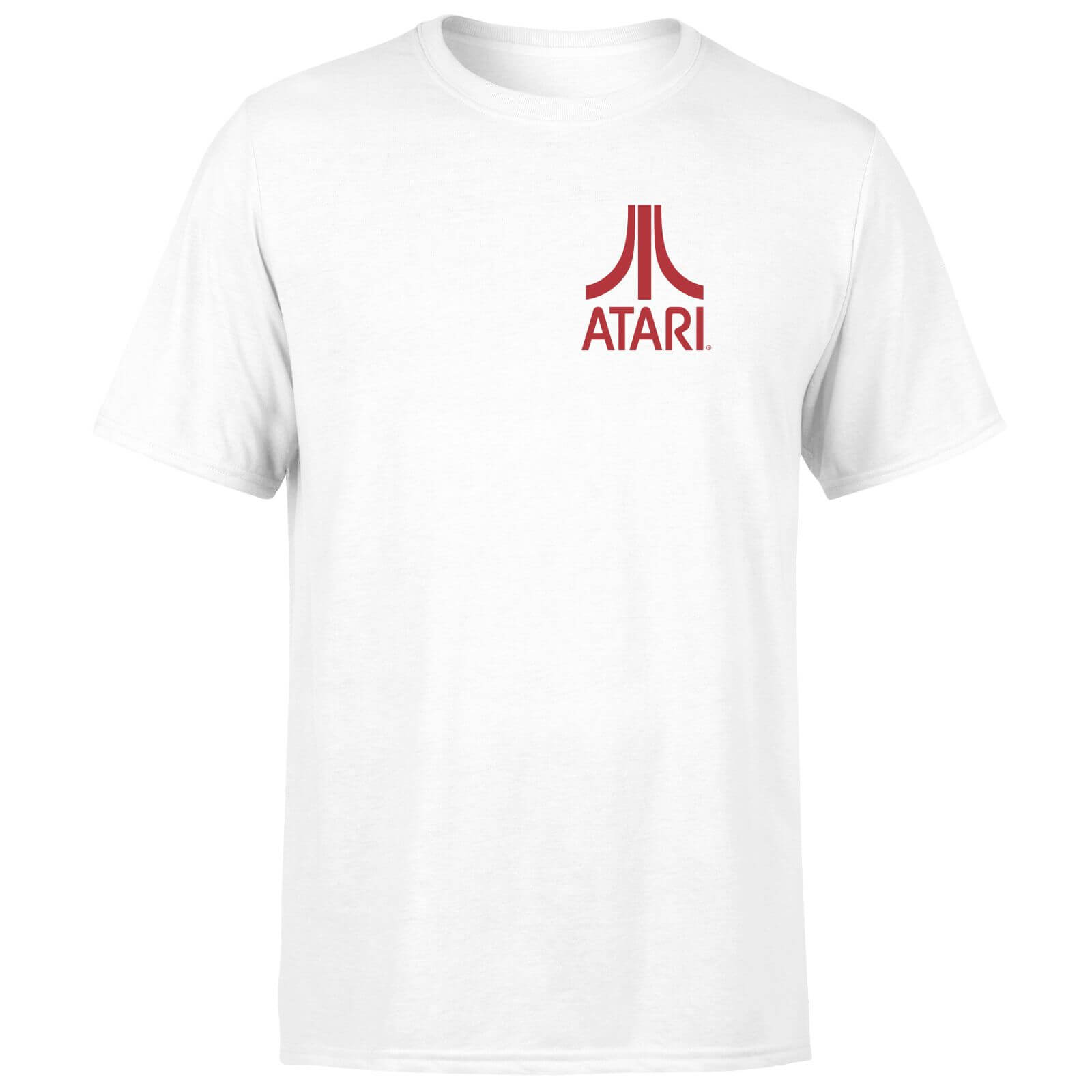 Atari White Tee Men's T-Shirt - White - S - White