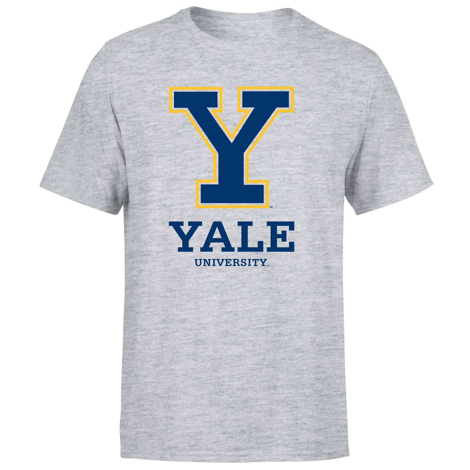 Yale Gray Tee Men's T-Shirt - Grey - Xs - Grijs