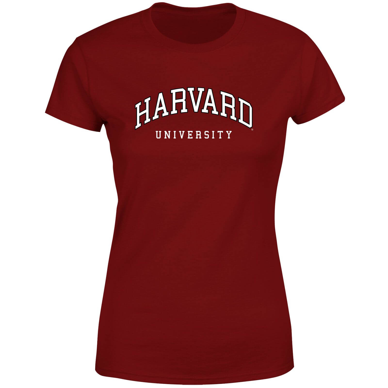Harvard Burgundy Tee Women's T-Shirt - Burgundy - XS