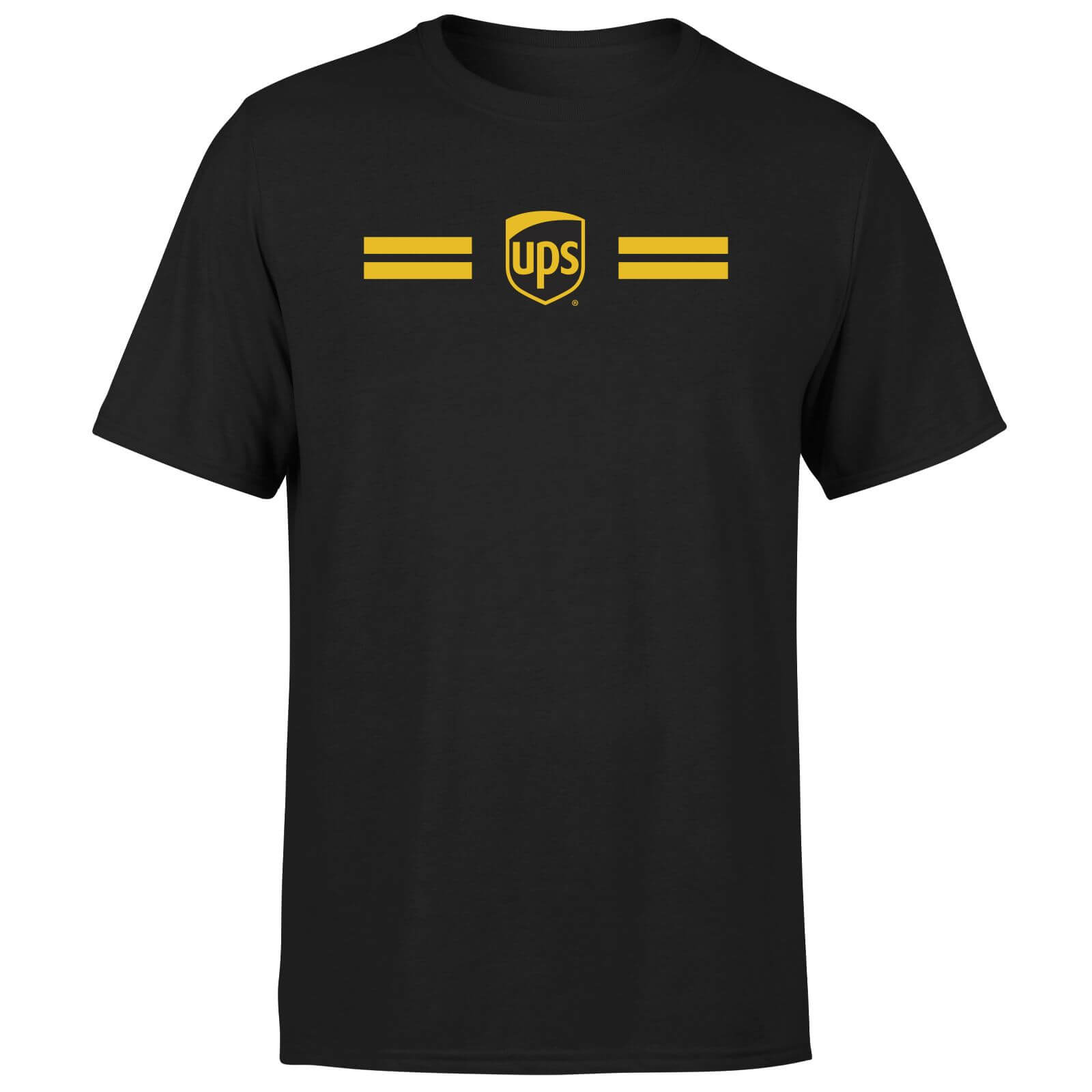 UPS Black Tee Men's T-Shirt - Black - XS - Black