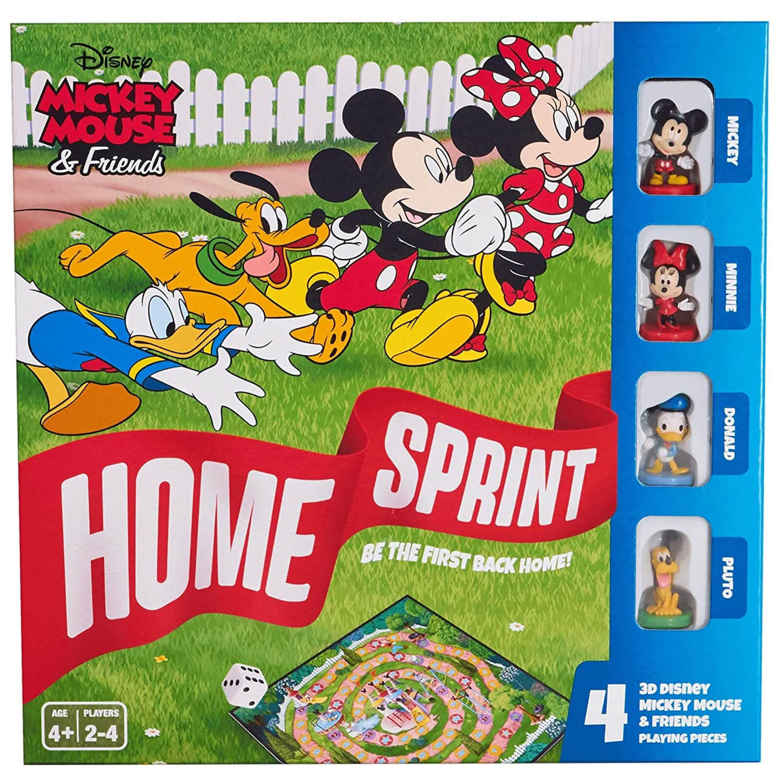 Cartamundi unisex Disney Mickey & Friends Home Sprint Board Game