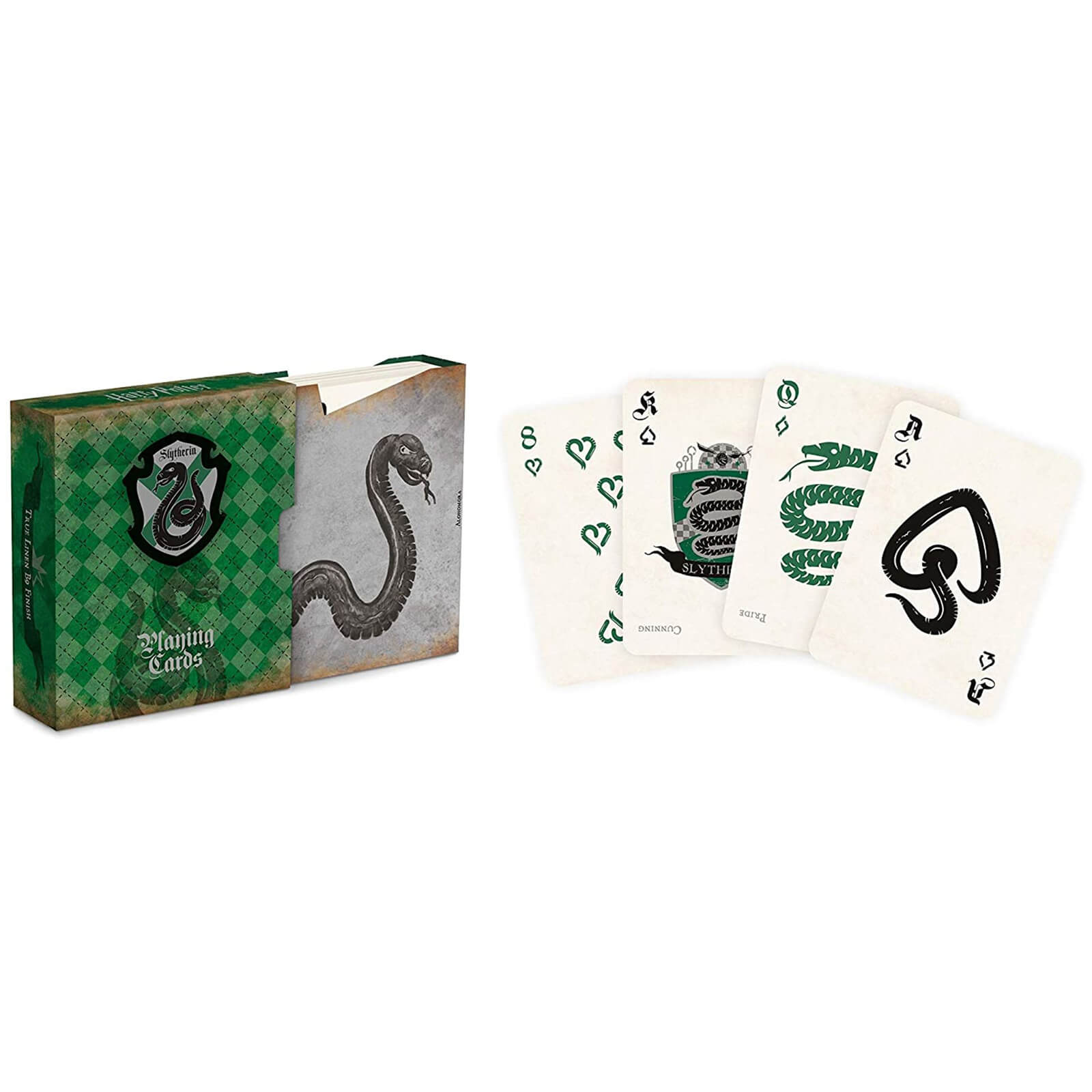 Harry Potter House Playing Cards - Slytherin