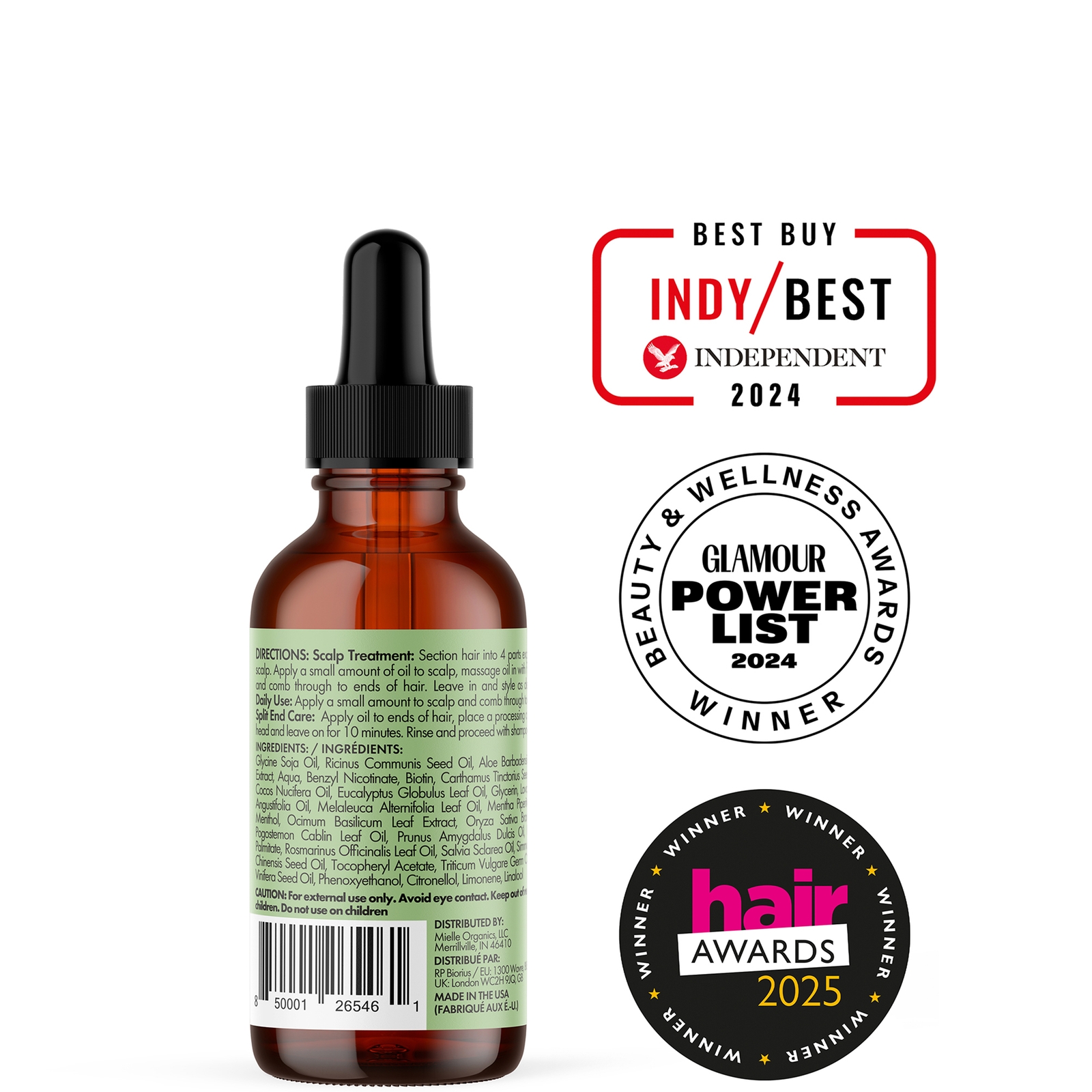 Thumbnail - Mielle Organics Rosemary Mint Scalp & Hair Strengthening Oil 59ml