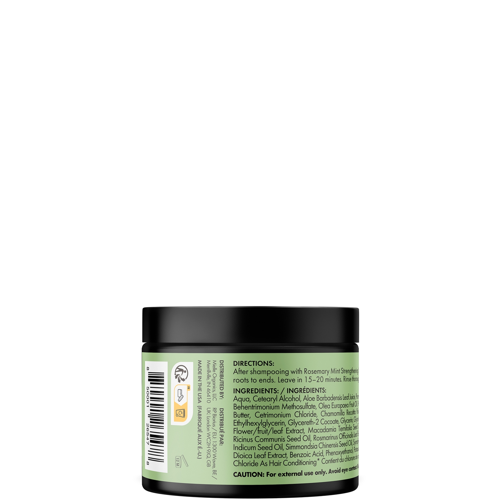 Thumbnail - Mielle Organics Rosemary Mint Hair Masque 340g