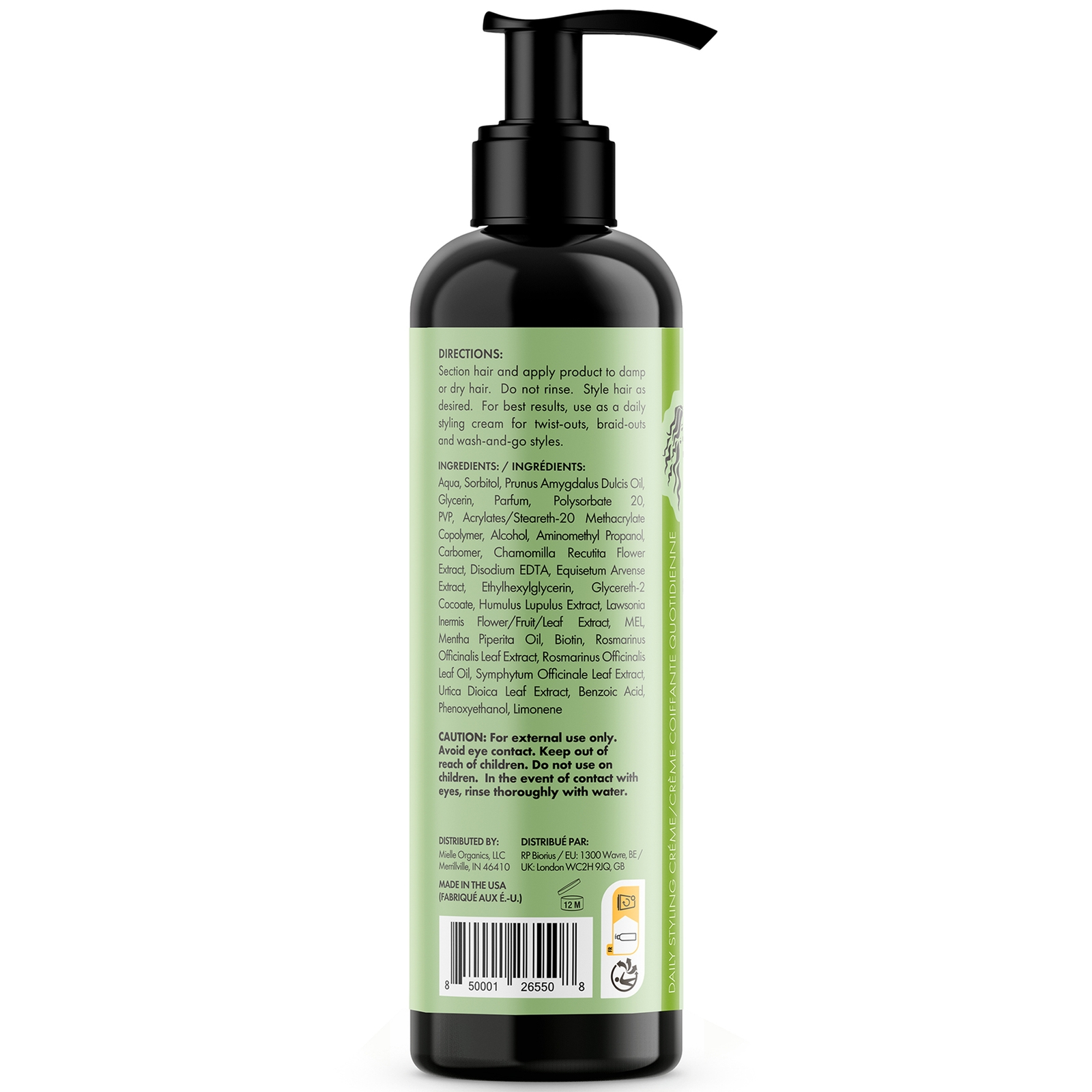 Thumbnail - Mielle Organics Rosemary Mint Repair Cream 240ml