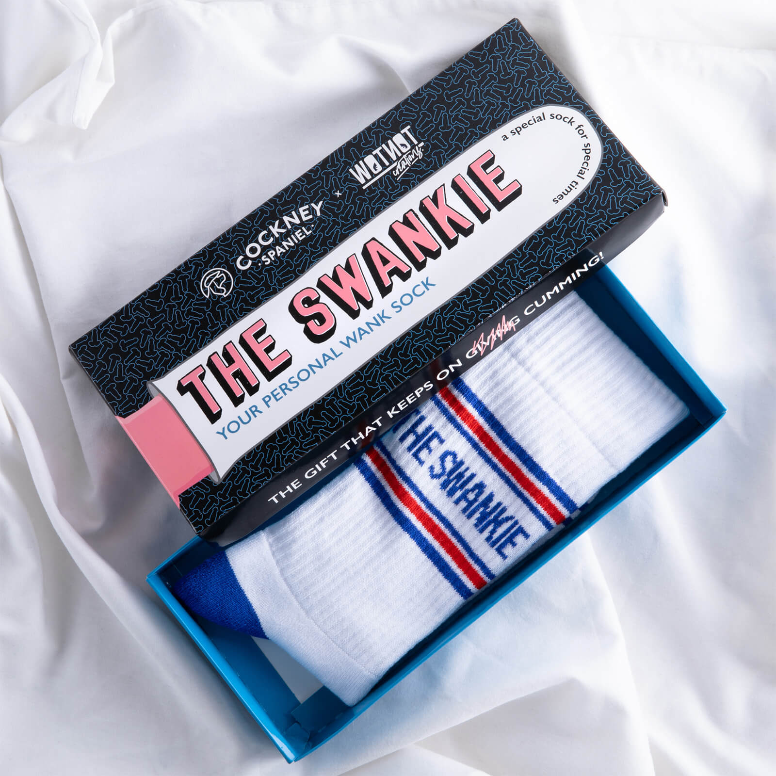 WotNot Creations x Cockney Spaniel - The Swankie Sock