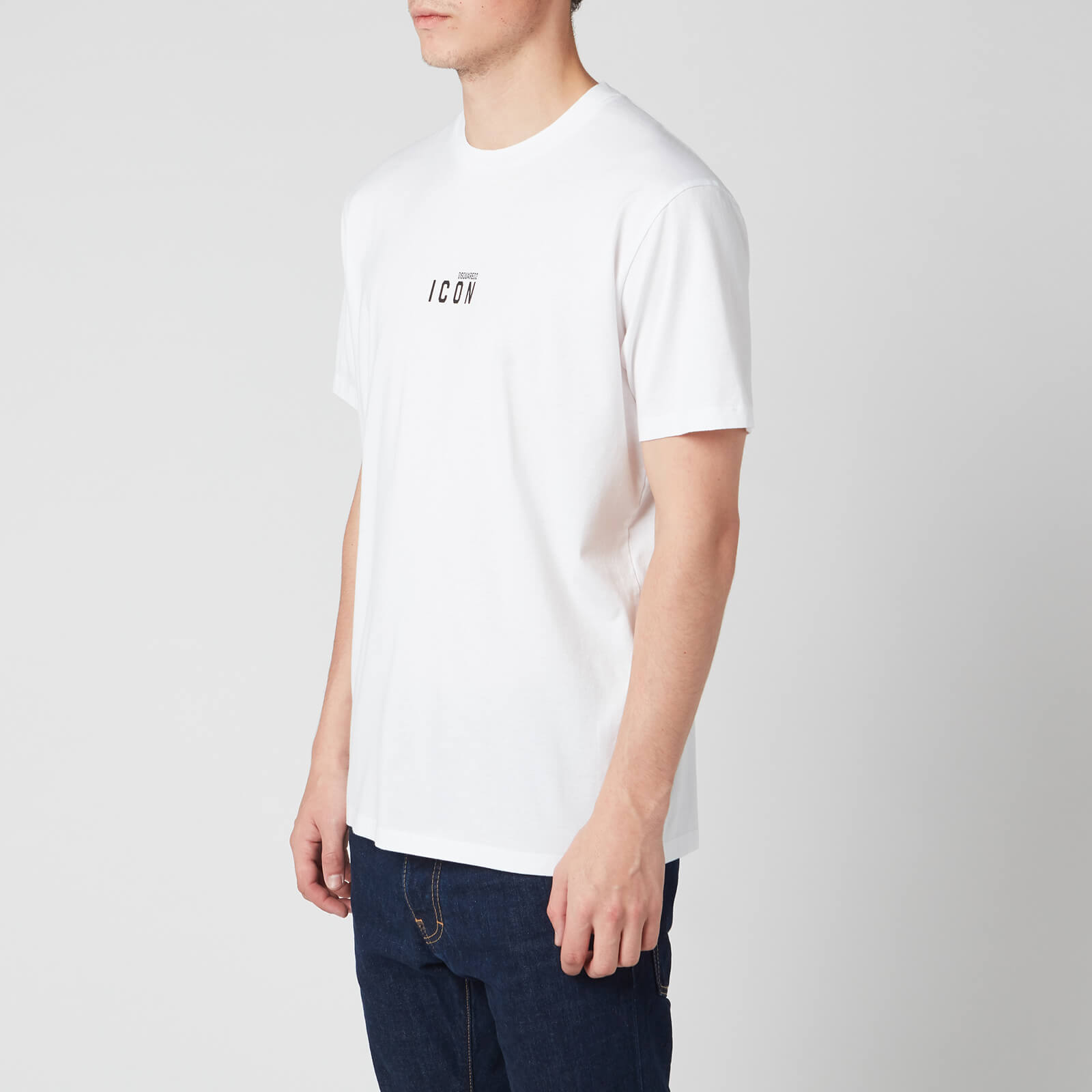 Dsquared2 Men's Small Icon T-Shirt - White - XL