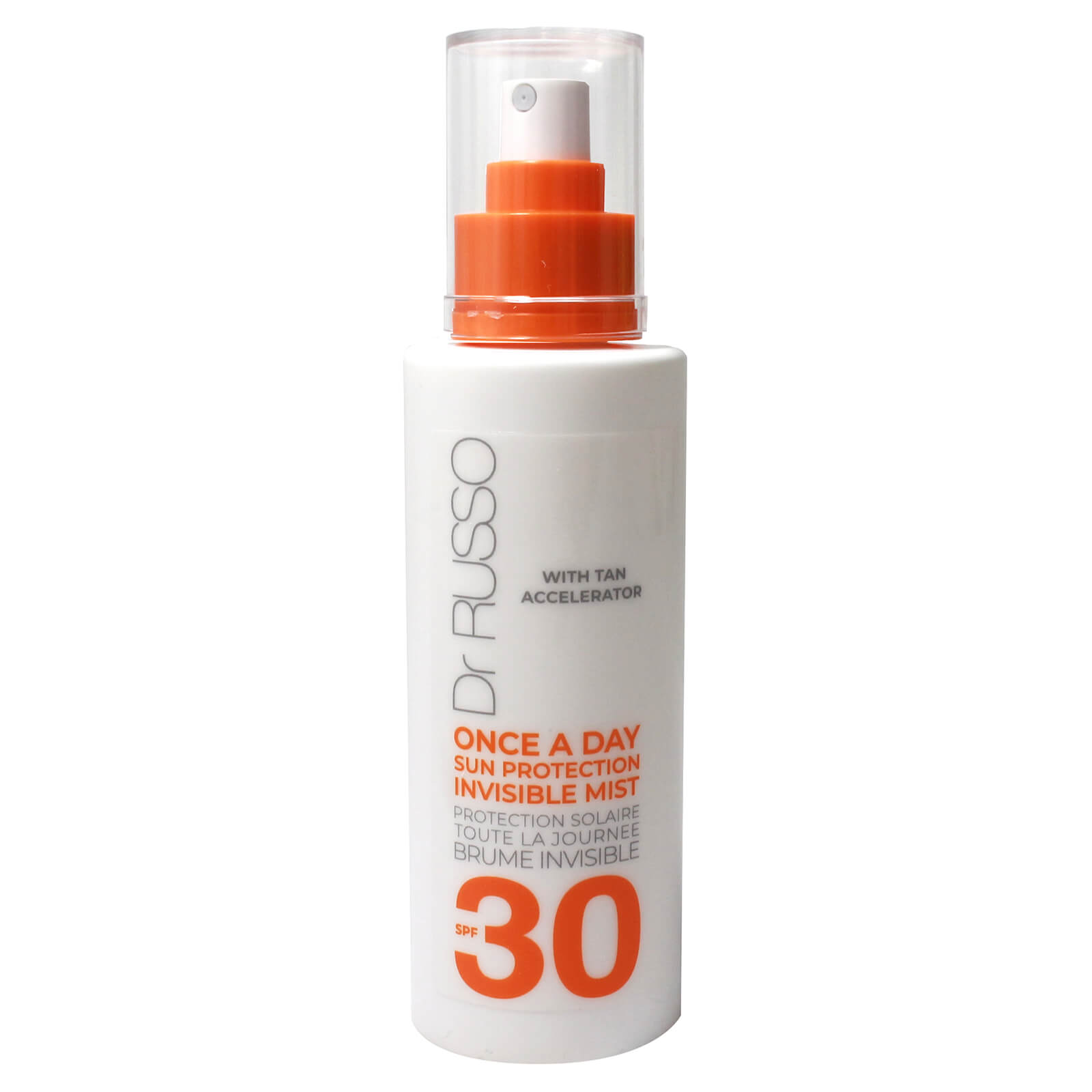 Dr Russo Once A Day Spf30 Invisible Mist Tan Accelerator 150ml