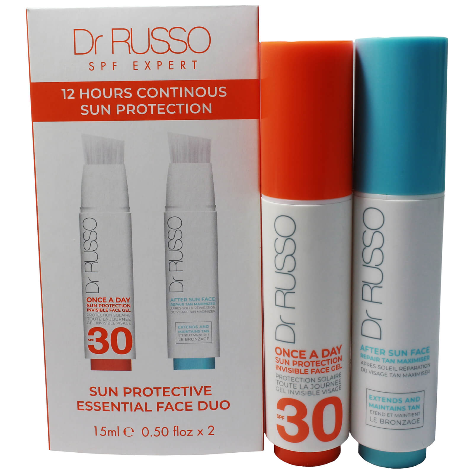 Купить Dr. Russo Sun Essential SPF30 Face Gel and After Sun Face Repair Duo